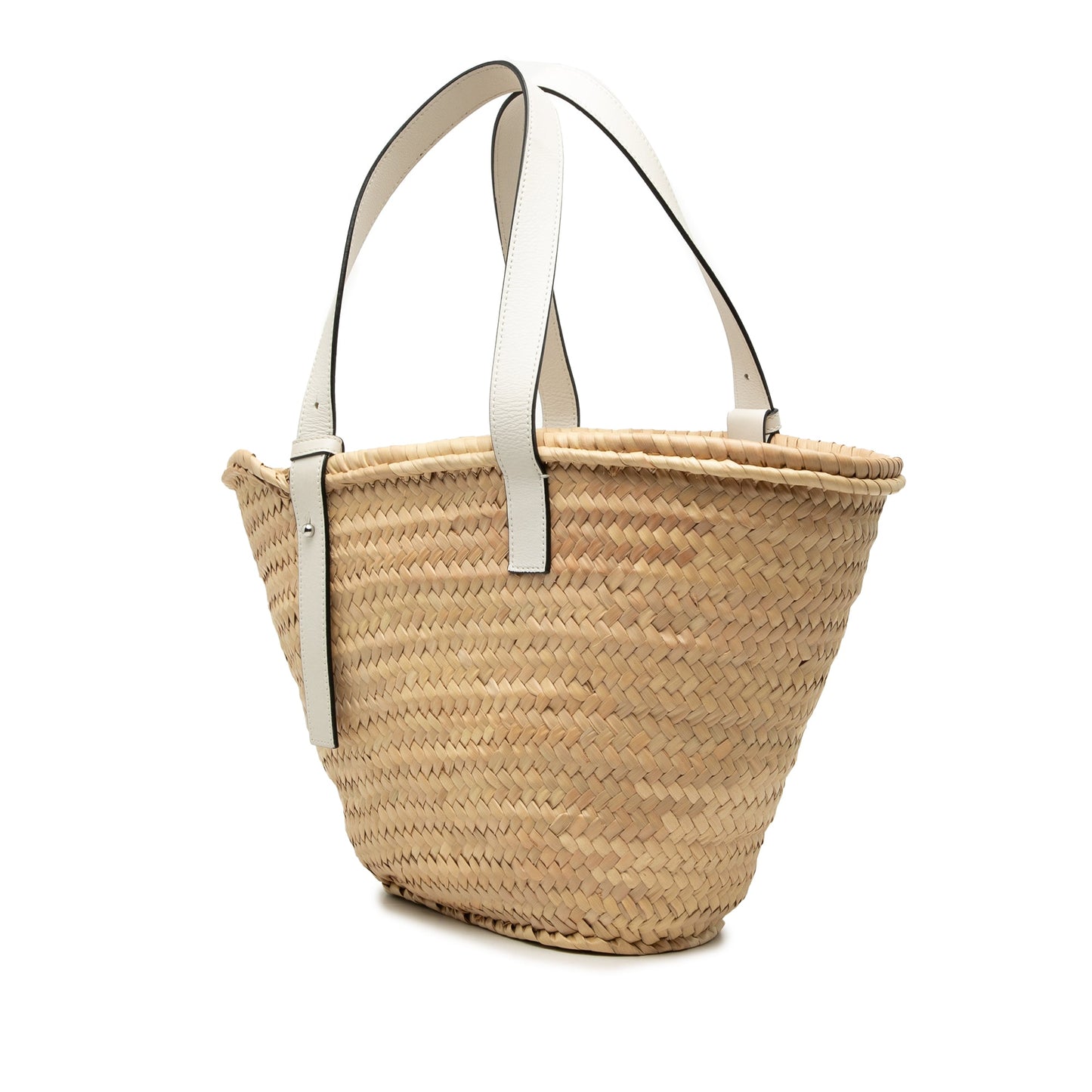 LOEWE Medium Raffia Anagram Basket Tote