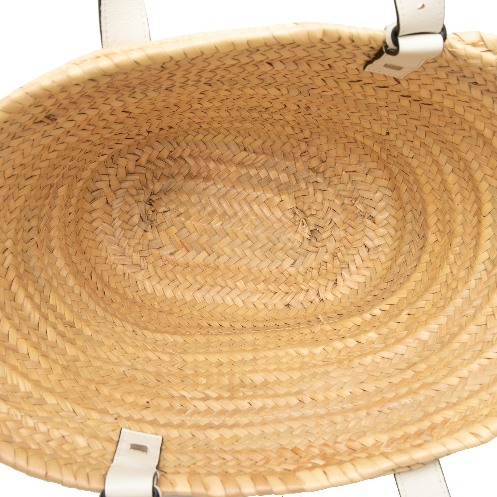 LOEWE Medium Raffia Anagram Basket Tote