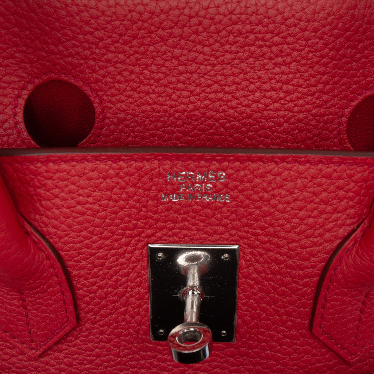 Hermès Clemence Birkin Retourne 35