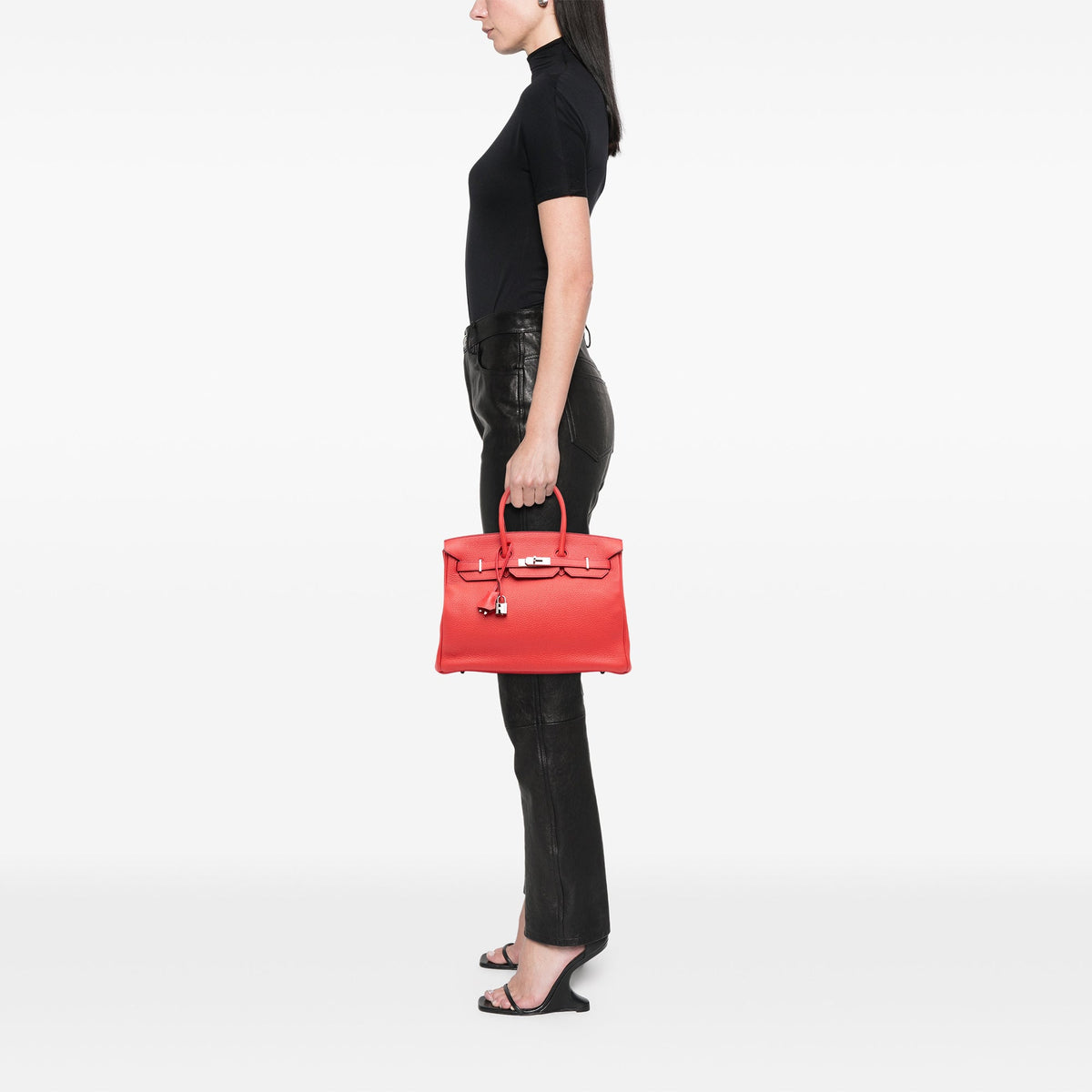 Hermès Clemence Birkin Retourne 35