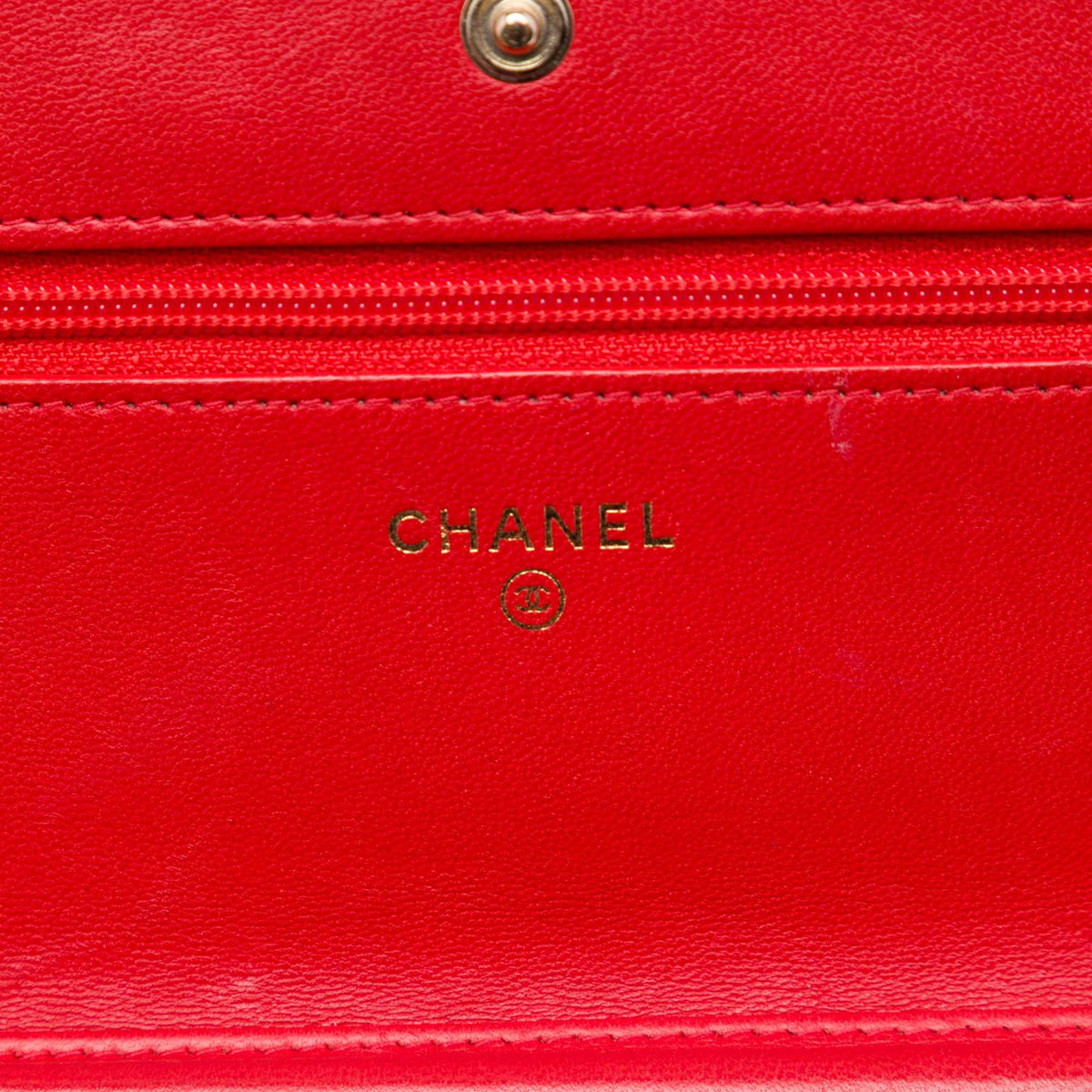 Chanel CC Quilted Lambskin Wallet on Chain