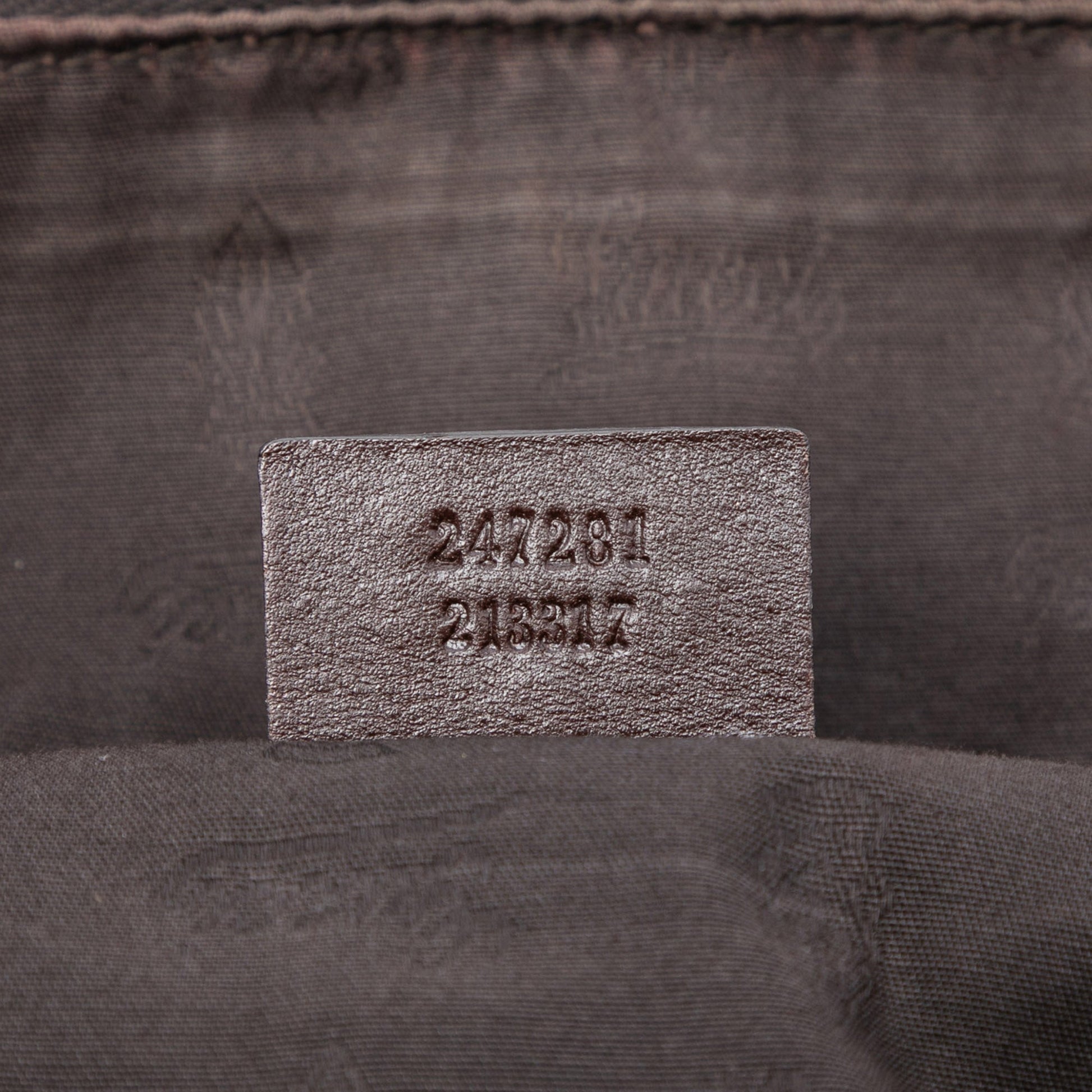 Gucci Medium GG Canvas Charm Satchel