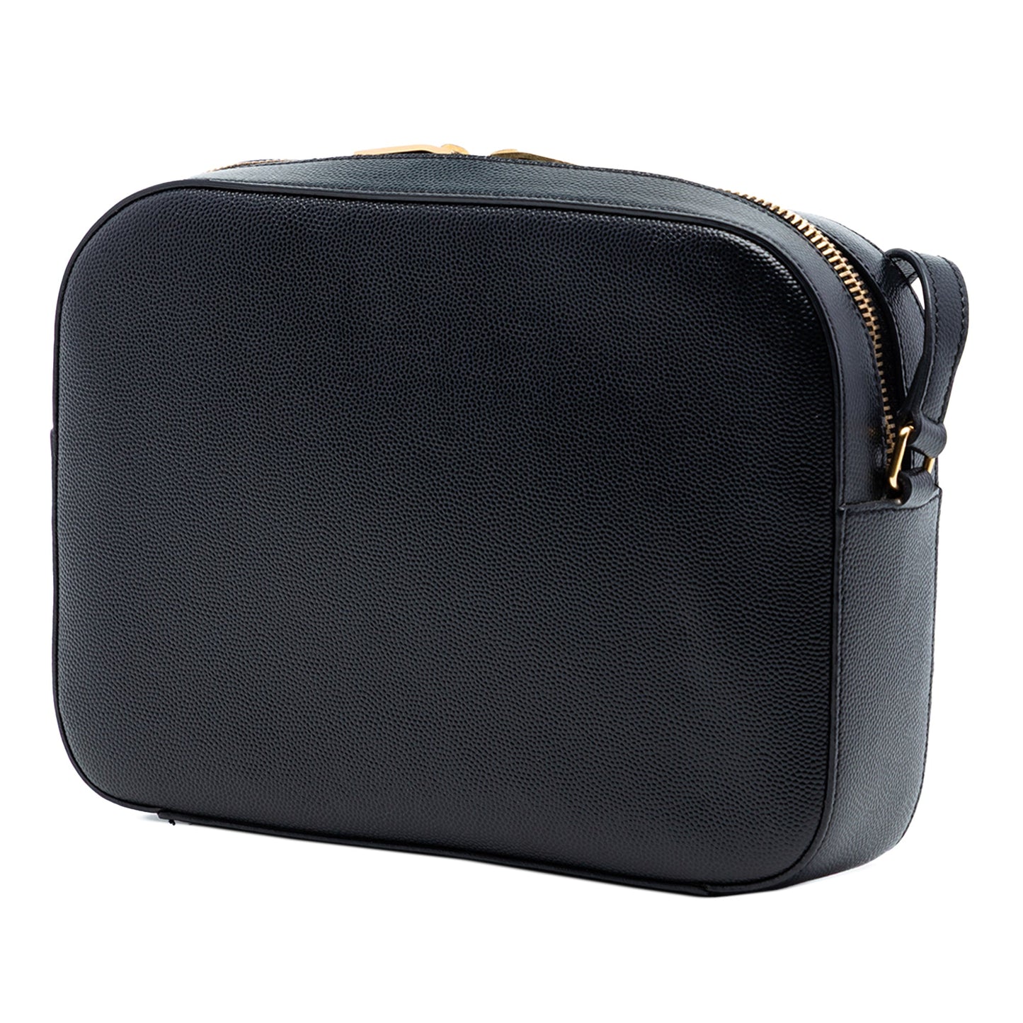 Saint Laurent Medium Grain De Poudre Classic Monogram Camera Bag