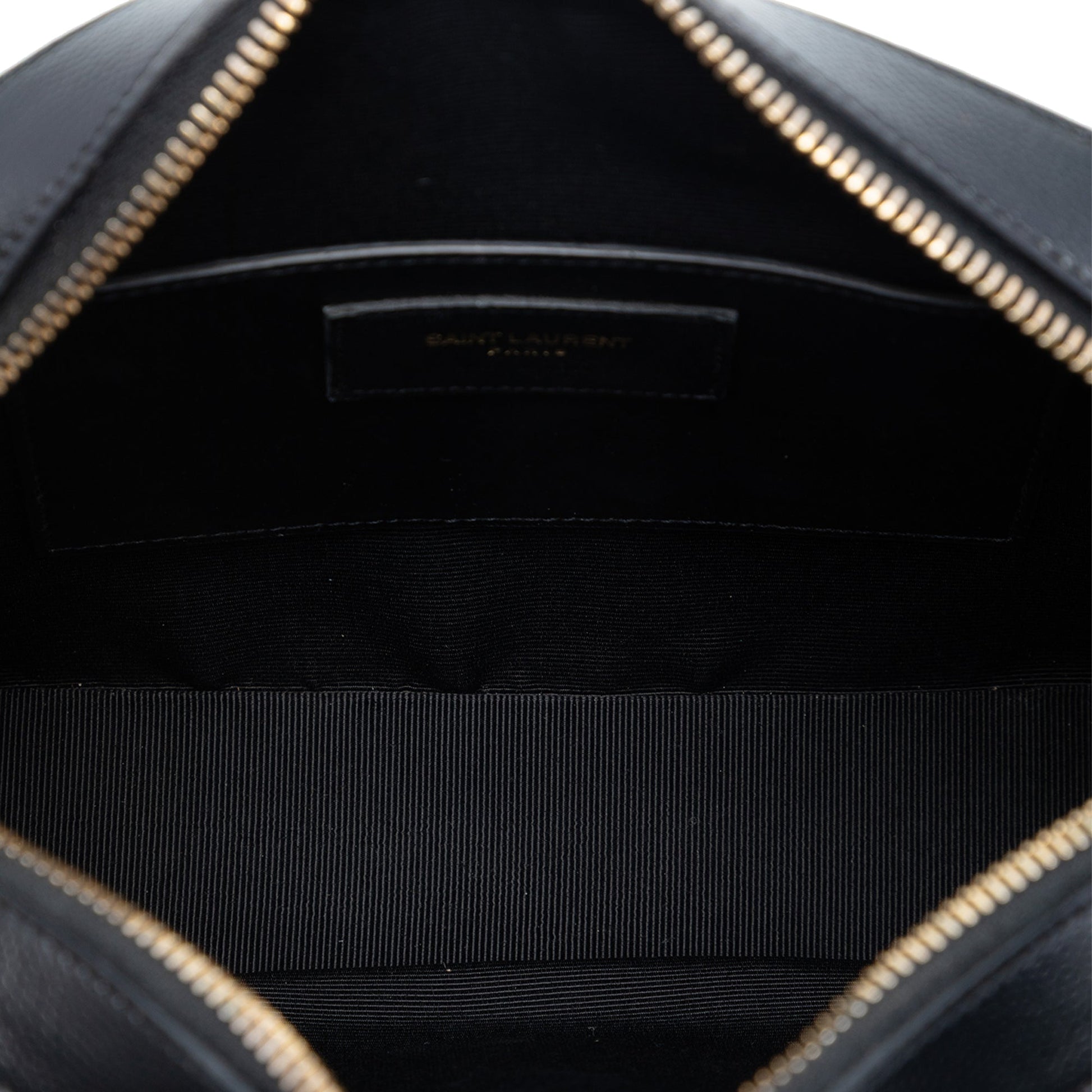 Saint Laurent Medium Grain De Poudre Classic Monogram Camera Bag