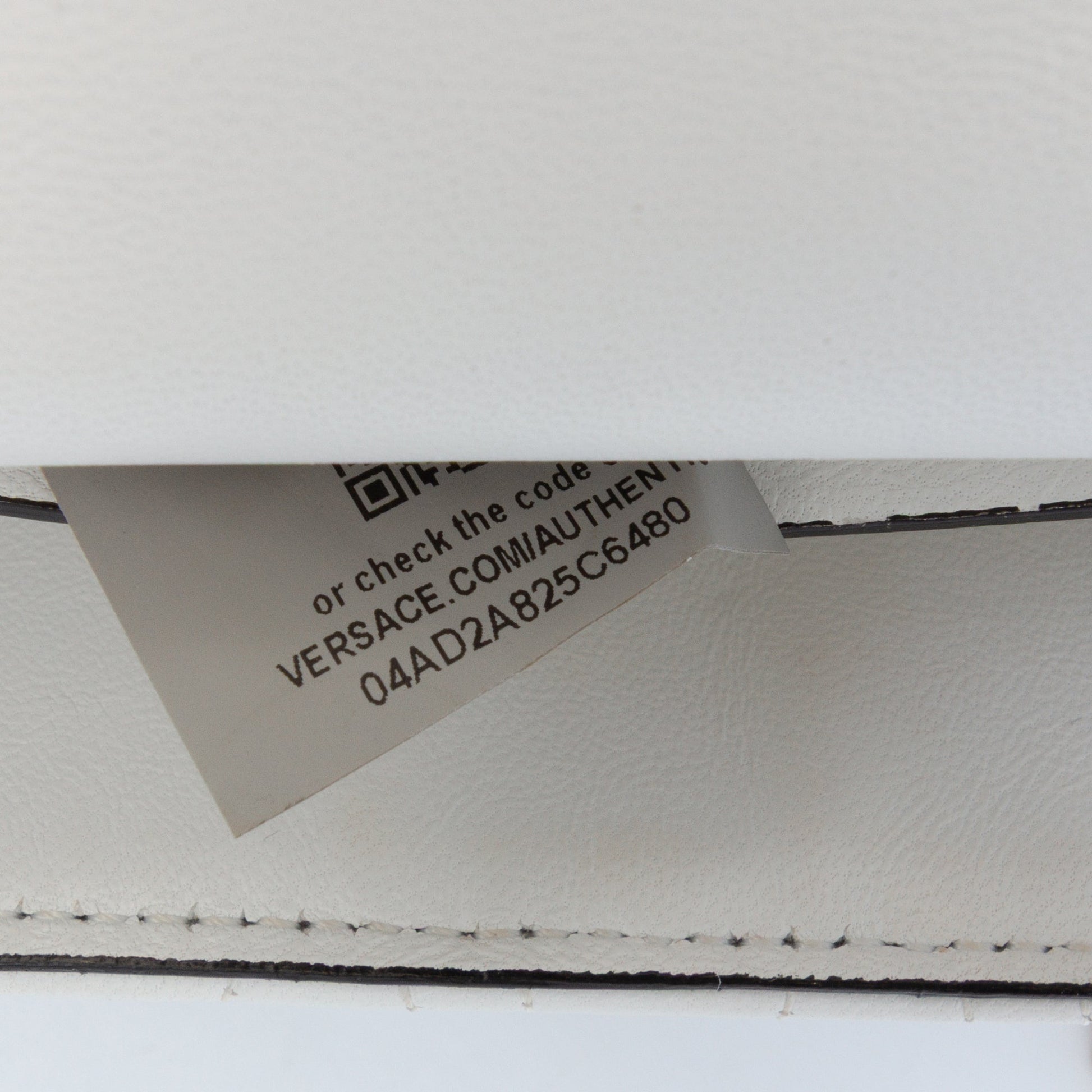 Versace Quilted Nappa Virtus V Crossbody Belt Bag