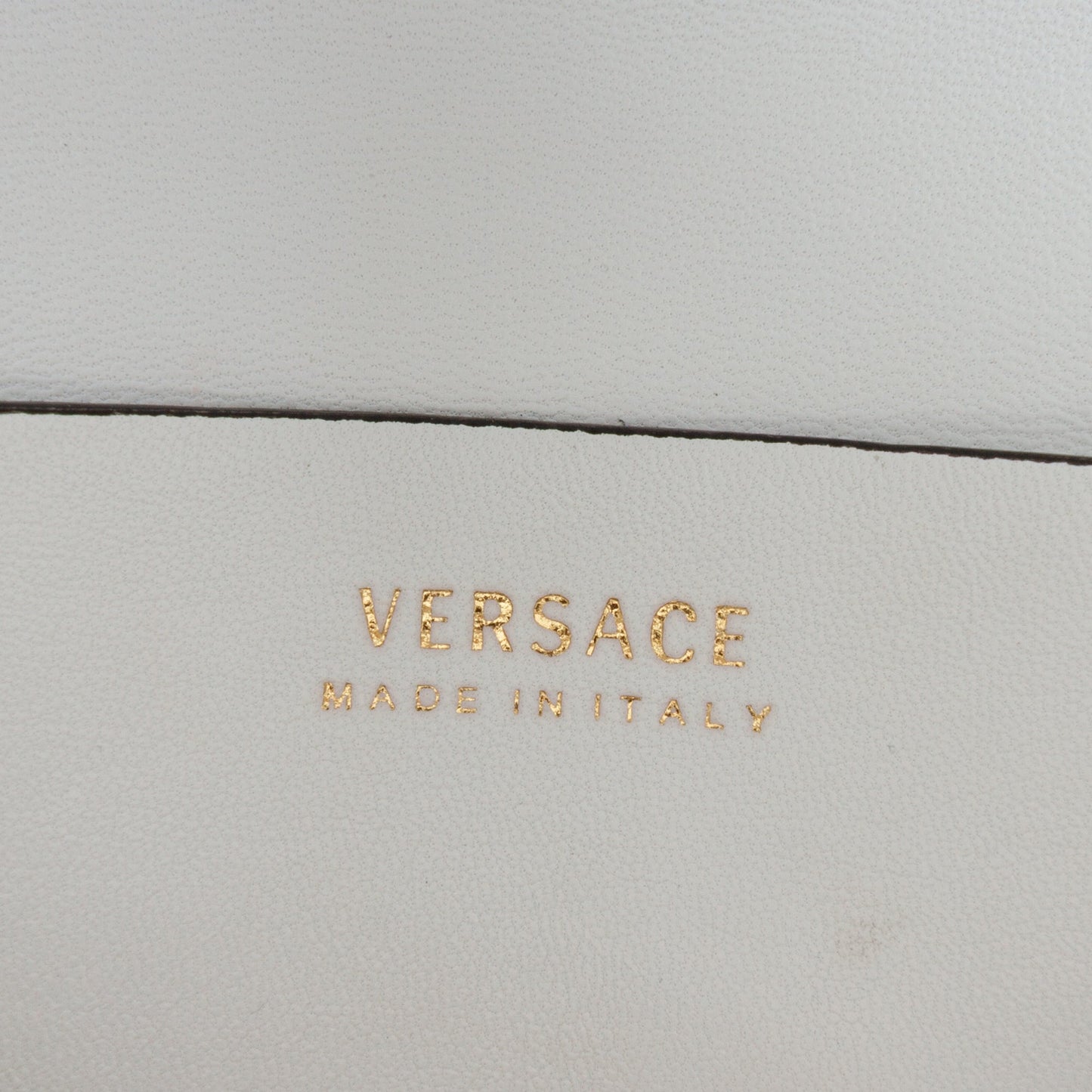 Versace Quilted Nappa Virtus V Crossbody Belt Bag