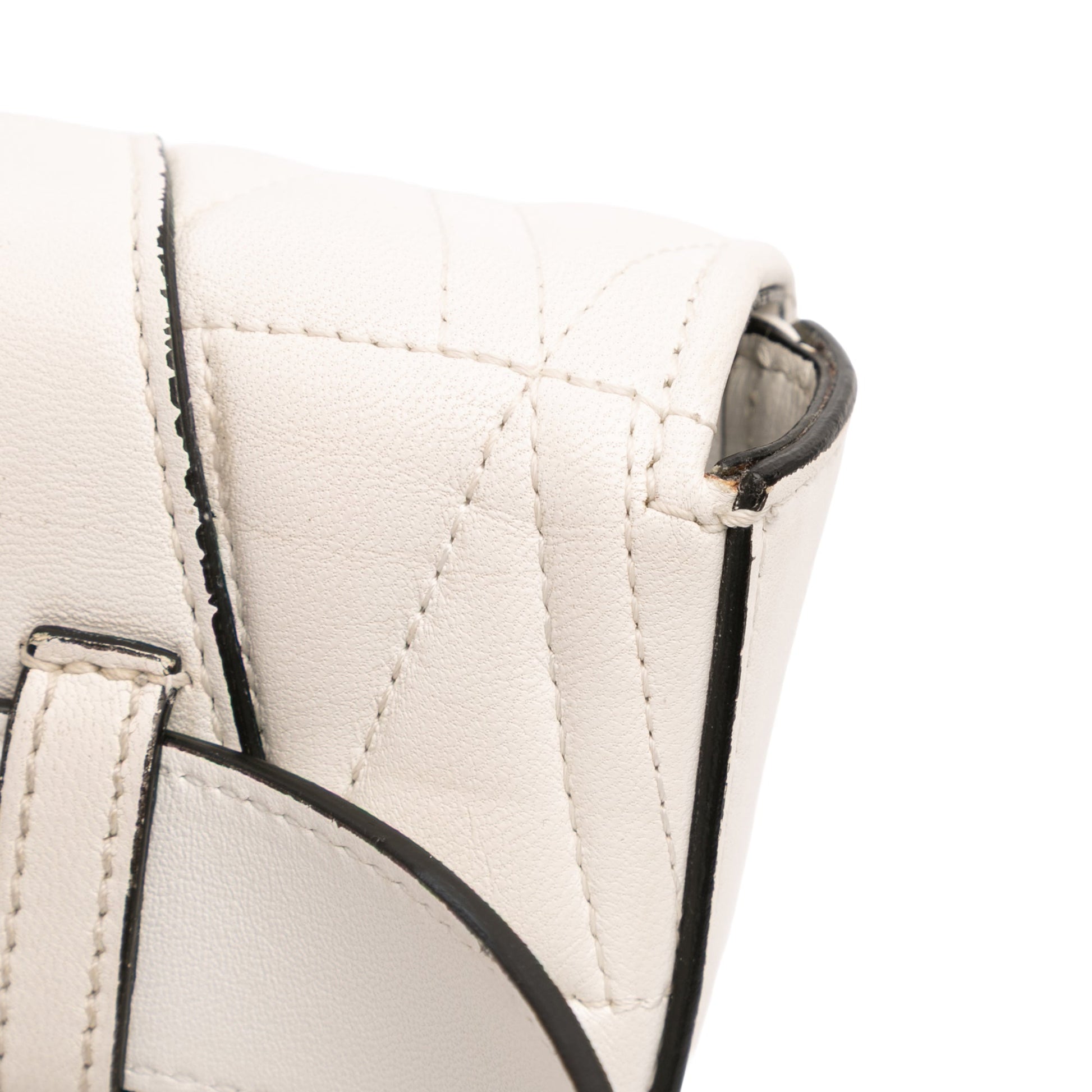 Versace Quilted Nappa Virtus V Crossbody Belt Bag