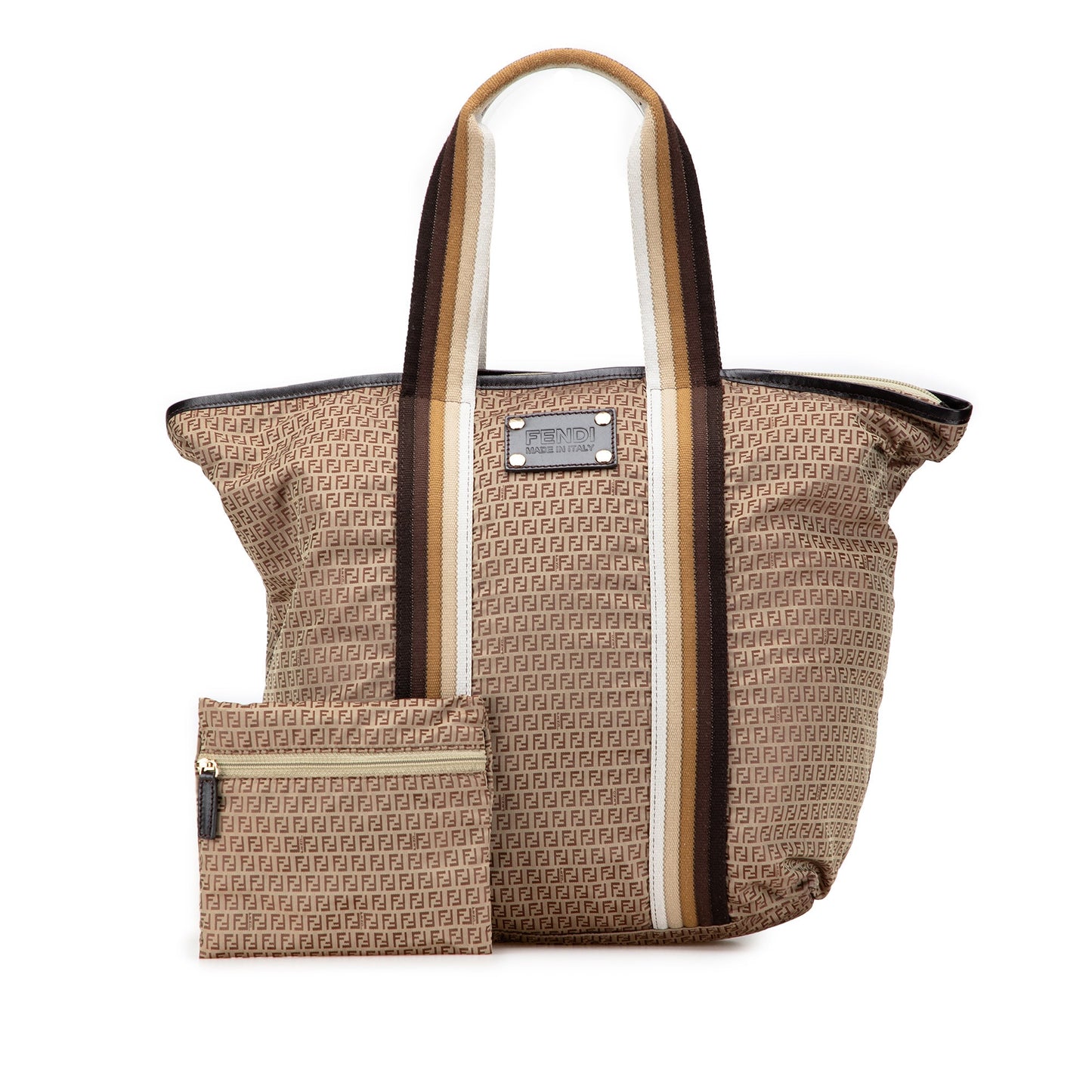 Fendi Micro Zucchino Nylon Tote
