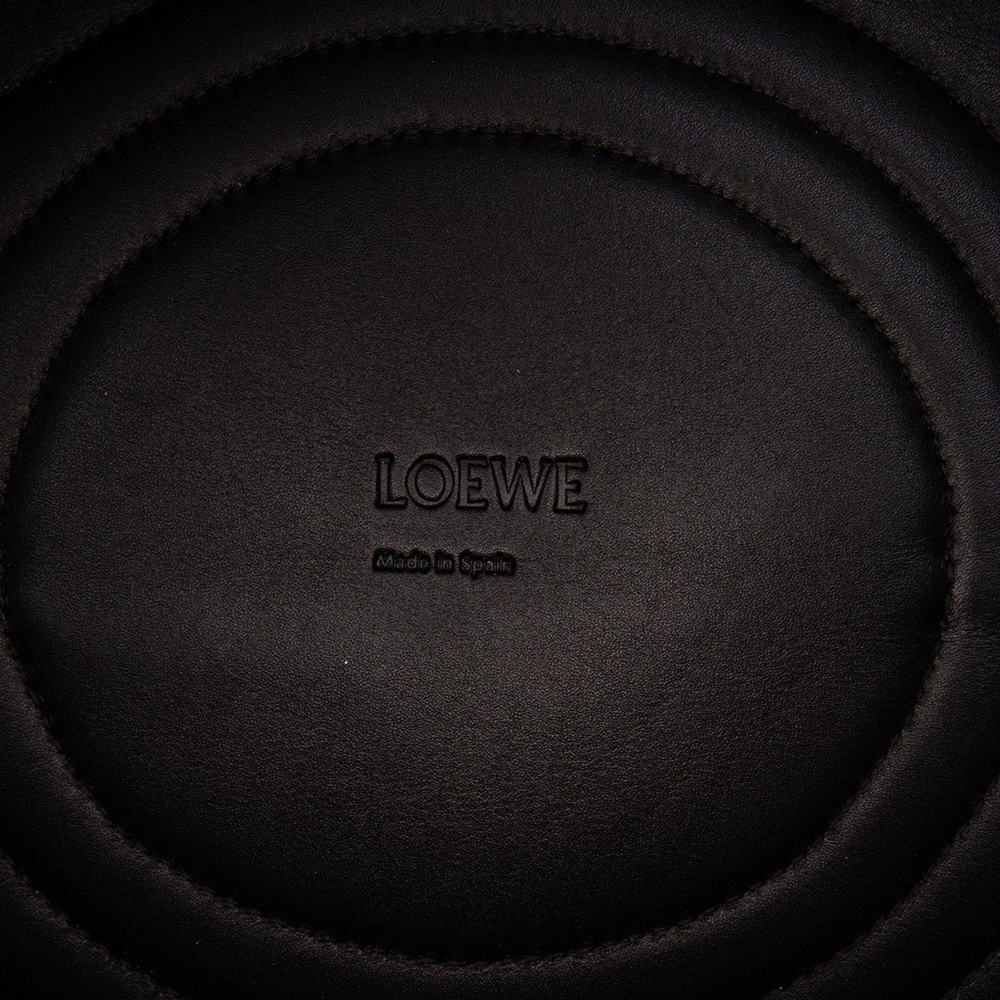 LOEWE XL Shiny Calfskin and Canvas Paseo Satchel