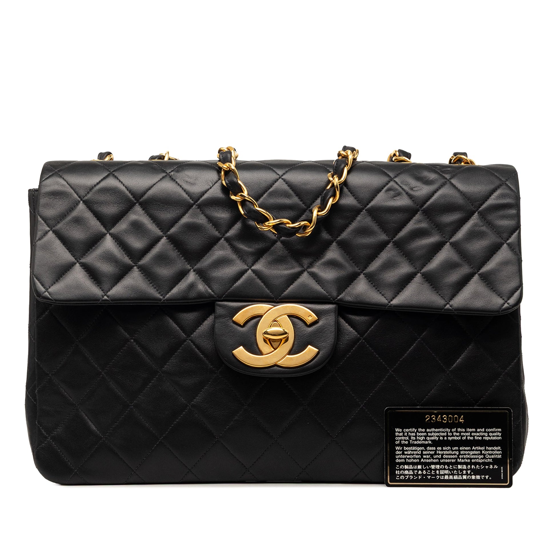Chanel Maxi XL Classic Lambskin Single Flap