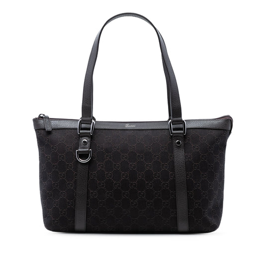 Gucci GG Denim Abbey D Ring Tote