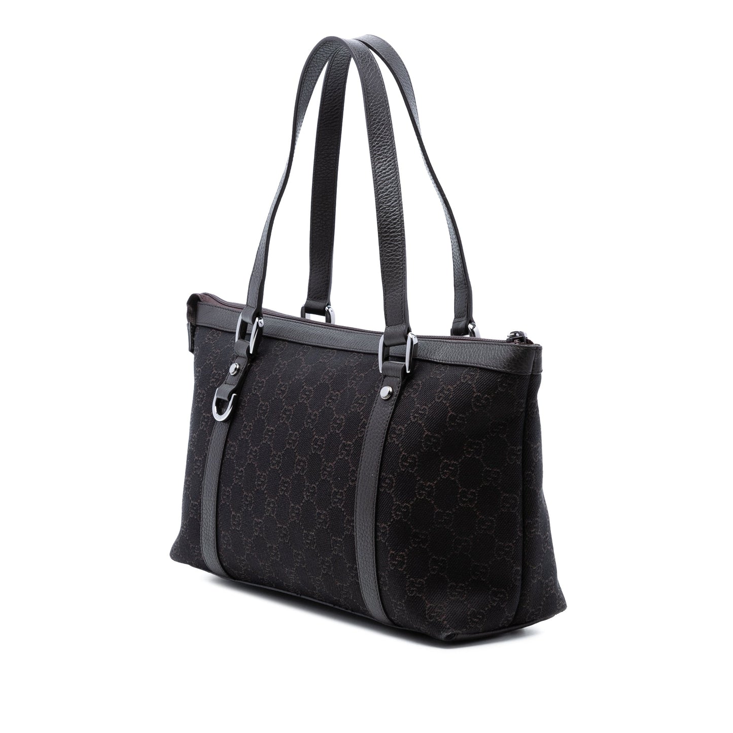 Gucci GG Denim Abbey D Ring Tote