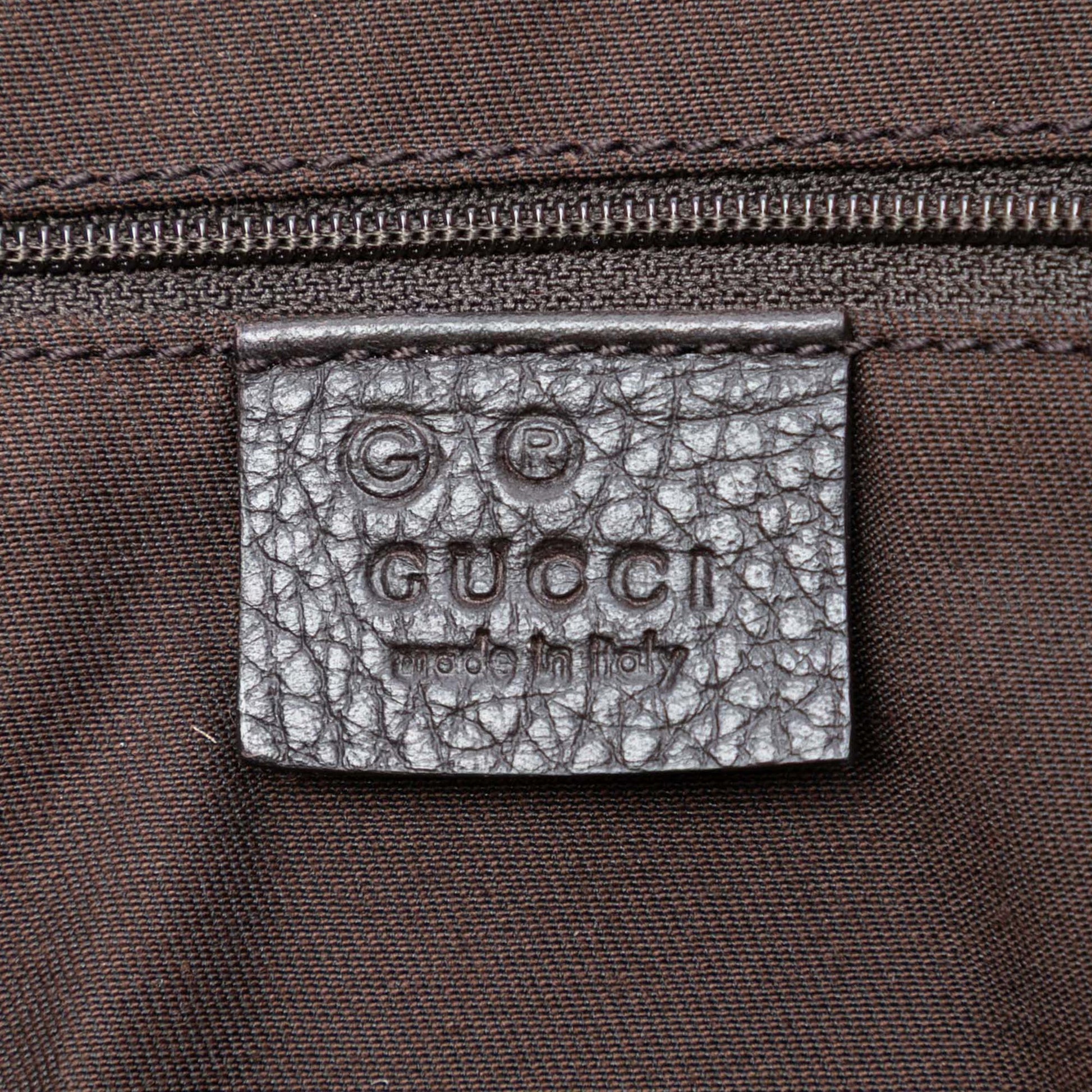 Gucci GG Denim Abbey D Ring Tote