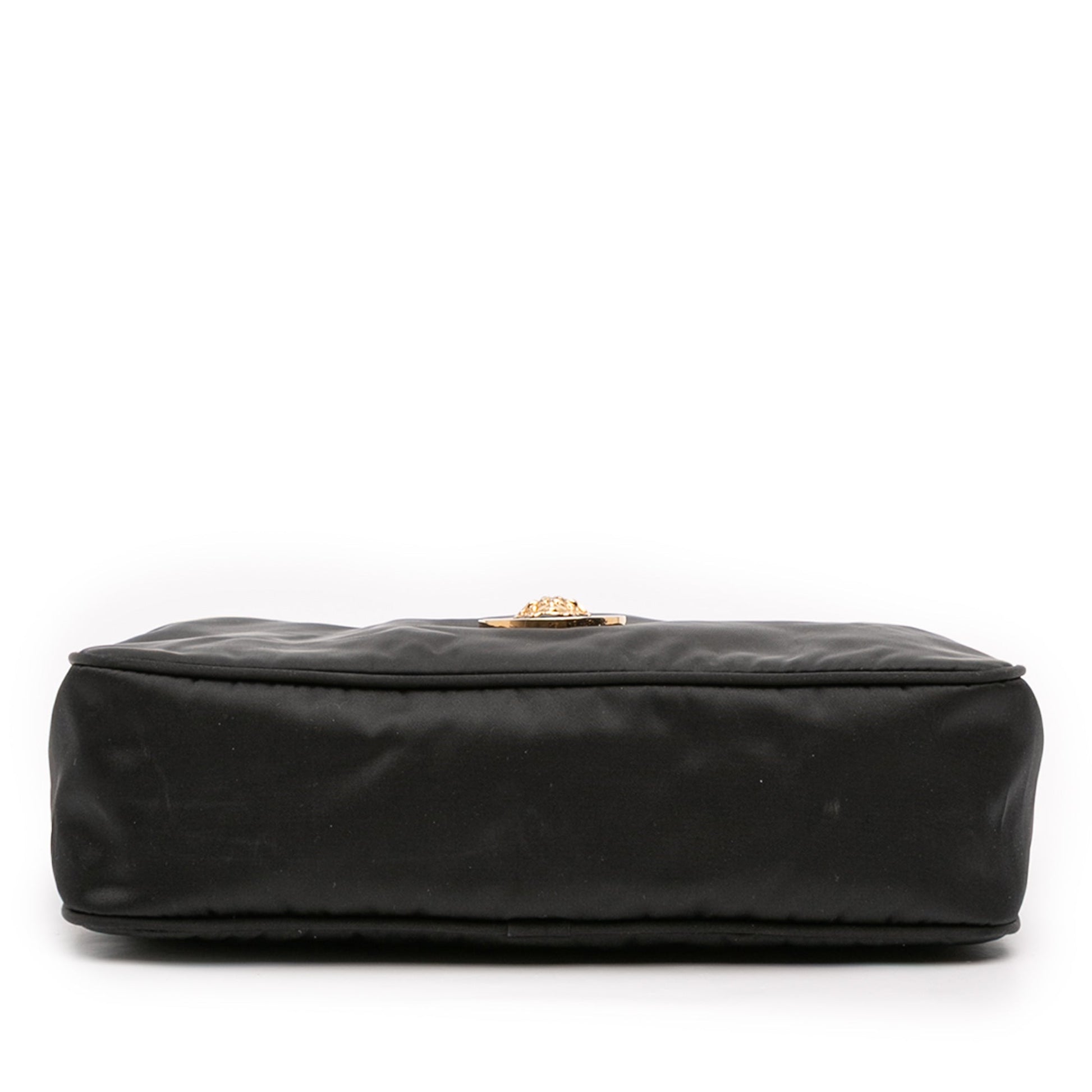 Versace Nylon Tribute La Medusa Chain Satchel