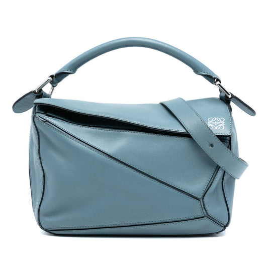 LOEWE Small Calfskin Puzzle Satchel