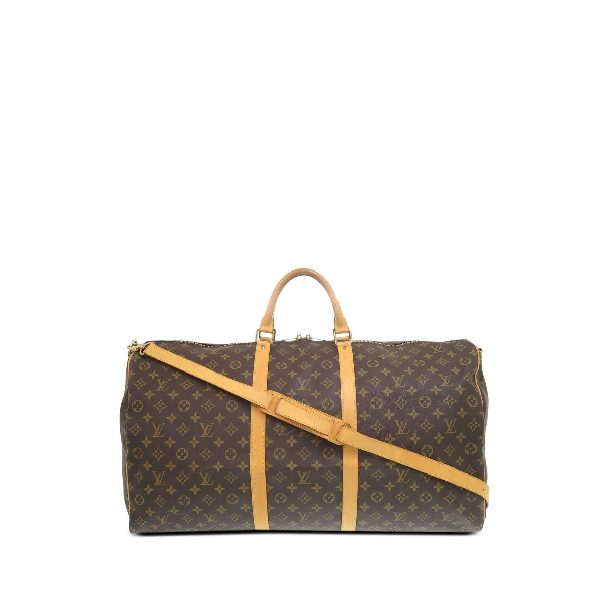 Louis Vuitton Monogram Keepall Bandouliere 60 — Brown