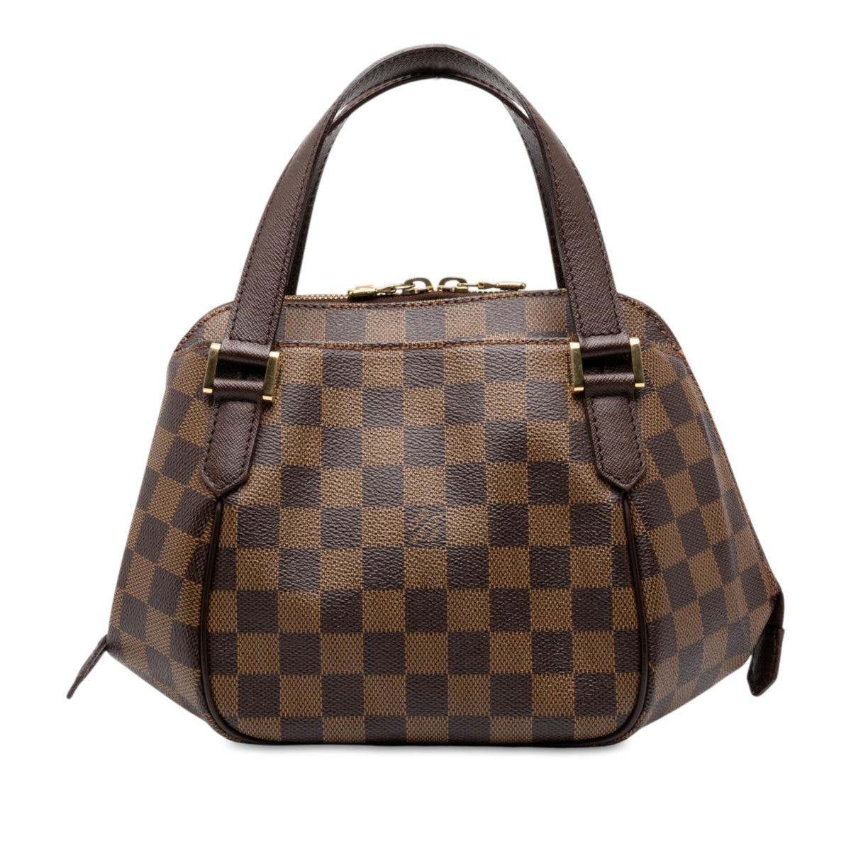 Louis Vuitton Damier Ebene Belem PM — Brown