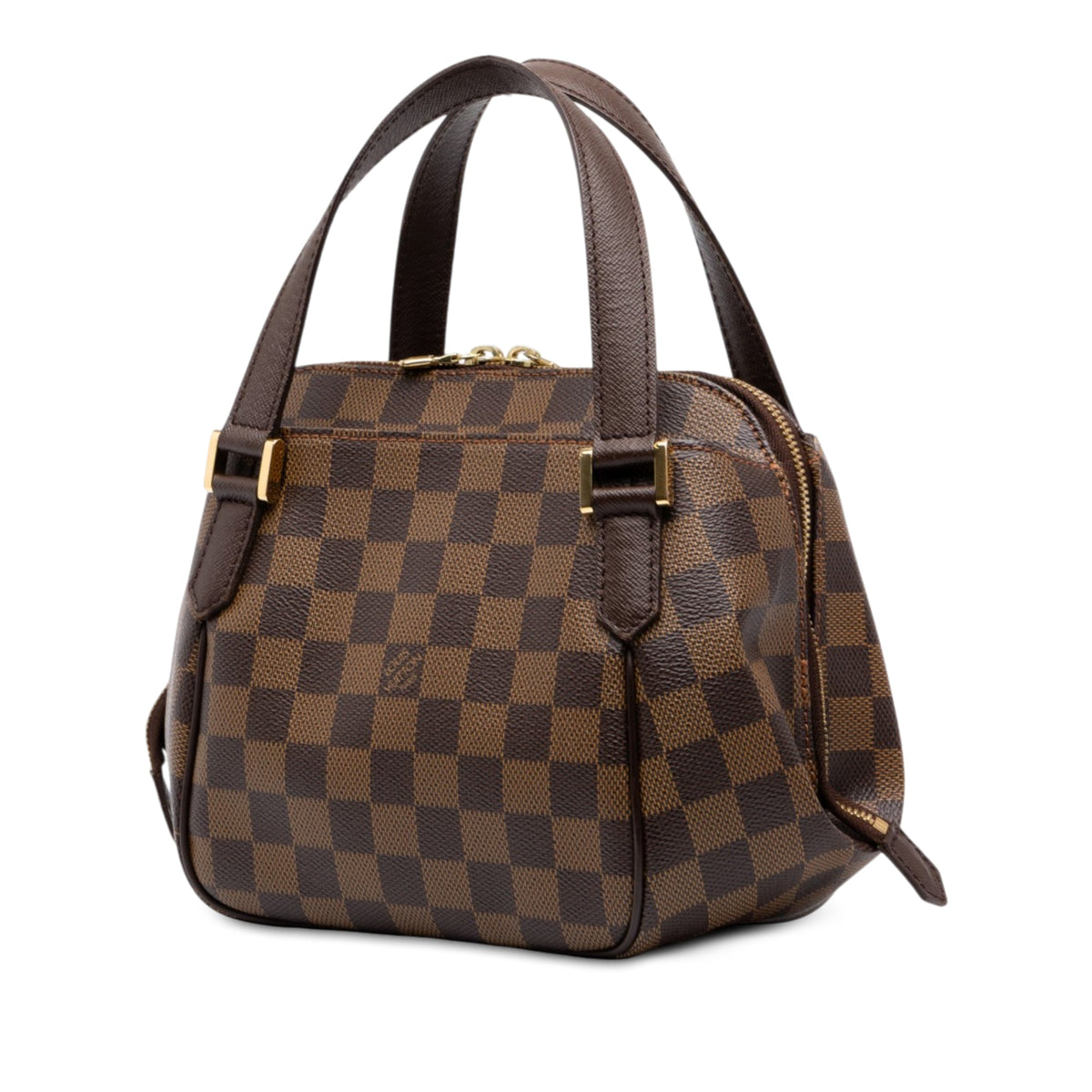 Louis Vuitton Damier Ebene Belem PM — Brown