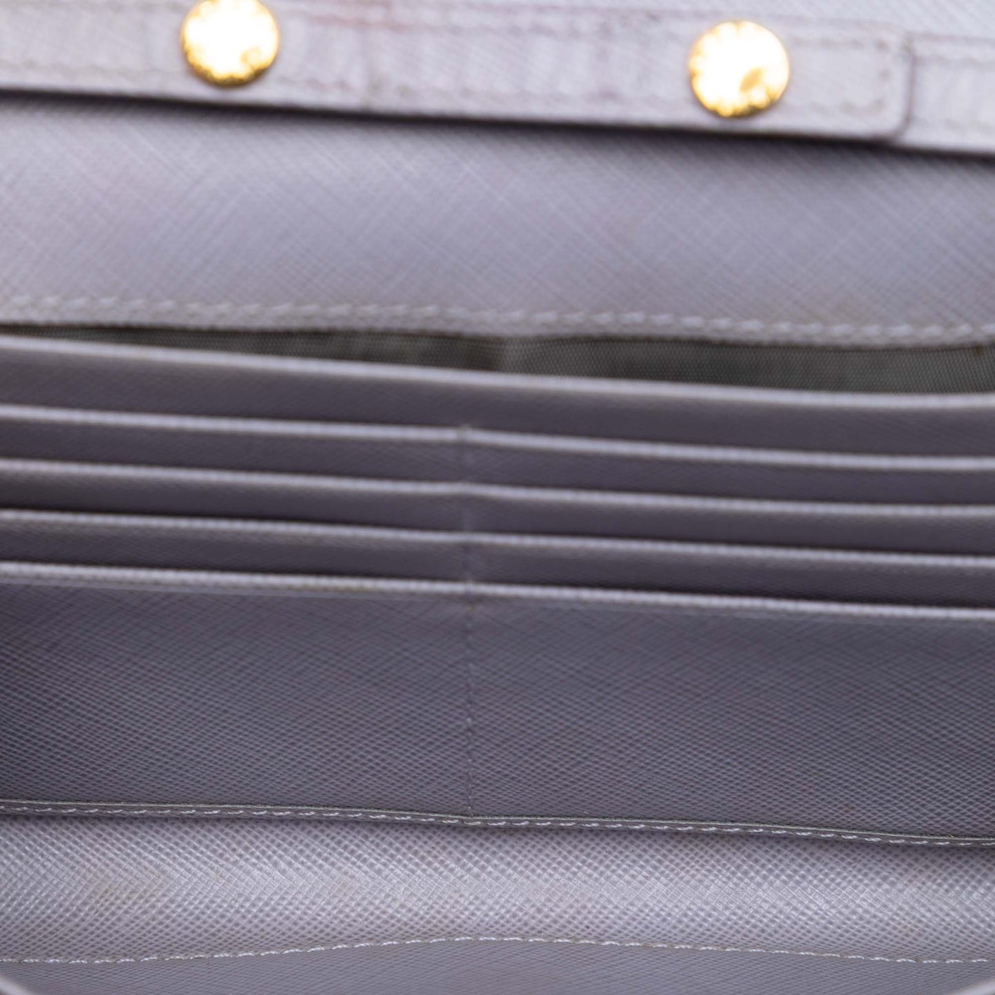 Prada Saffiano Lux Wallet On Chain