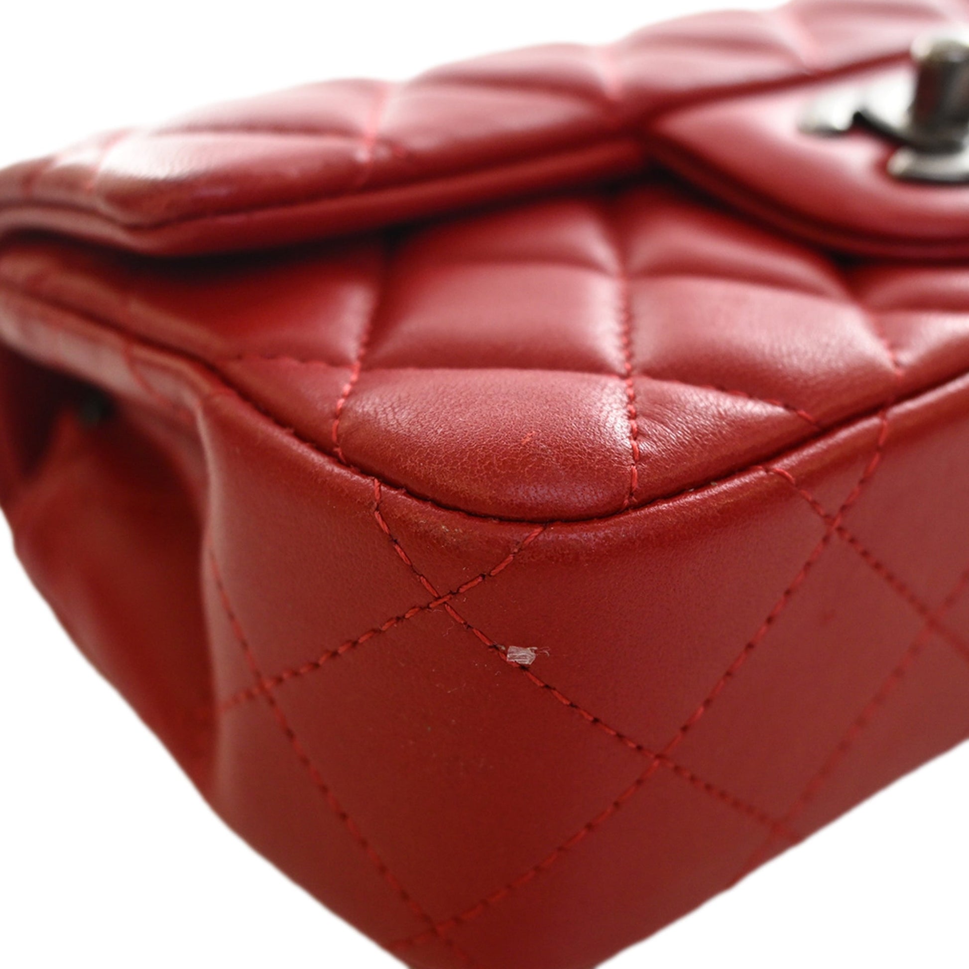 Chanel Extra Mini Rectangular Classic Lambskin Single Flap