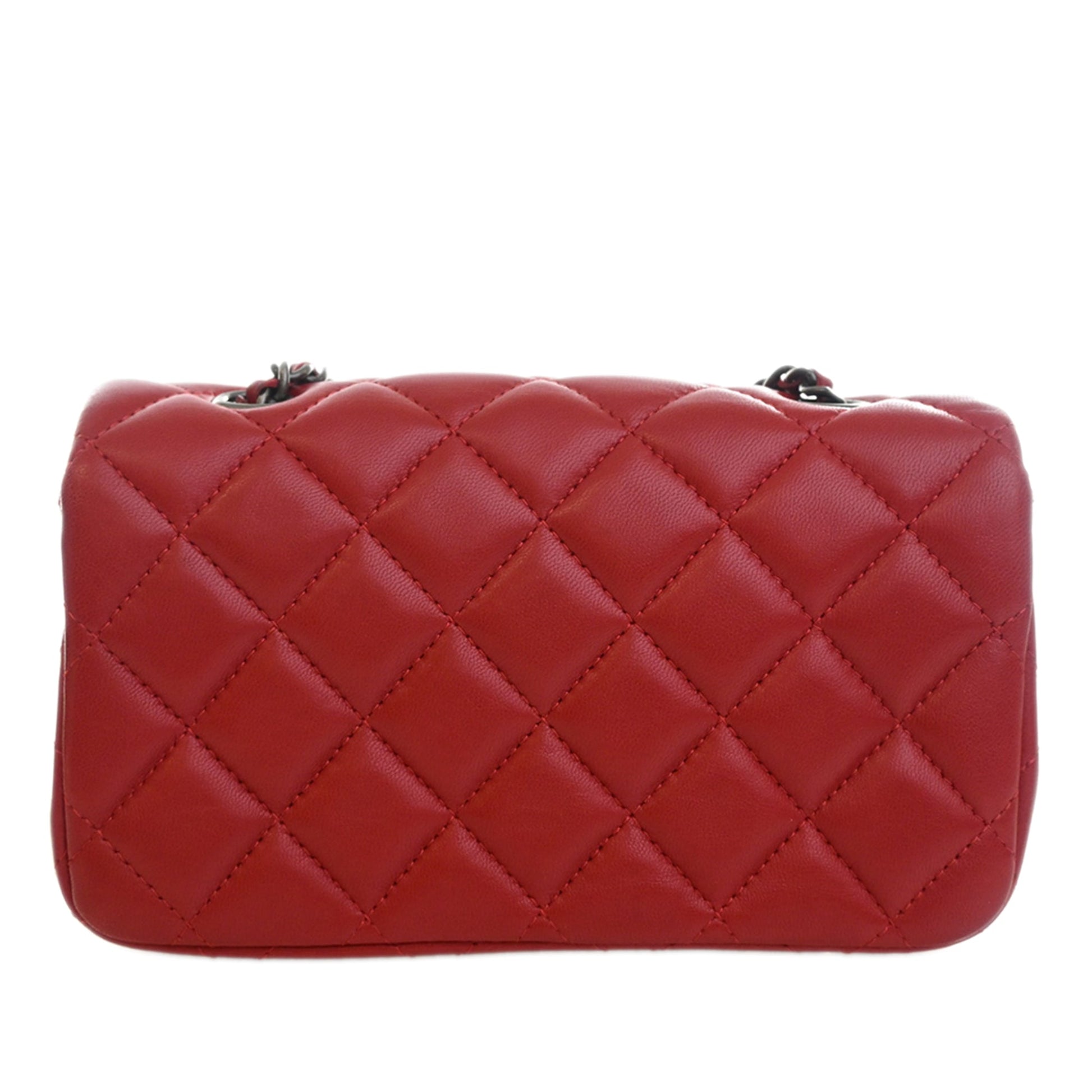 Chanel Extra Mini Rectangular Classic Lambskin Single Flap