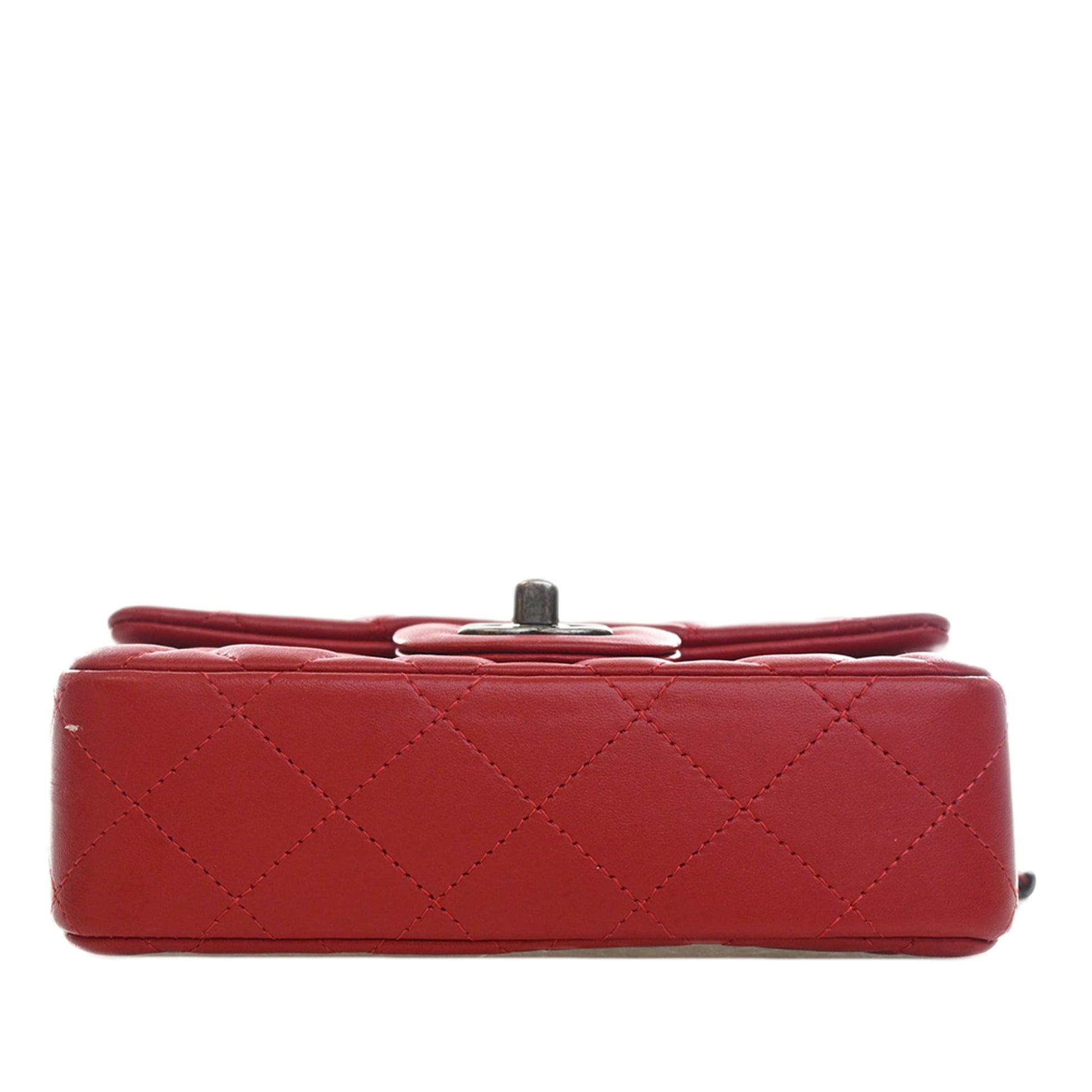 Chanel Extra Mini Rectangular Classic Lambskin Single Flap