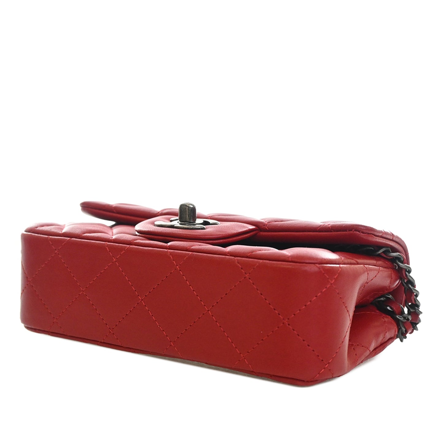 Chanel Extra Mini Rectangular Classic Lambskin Single Flap