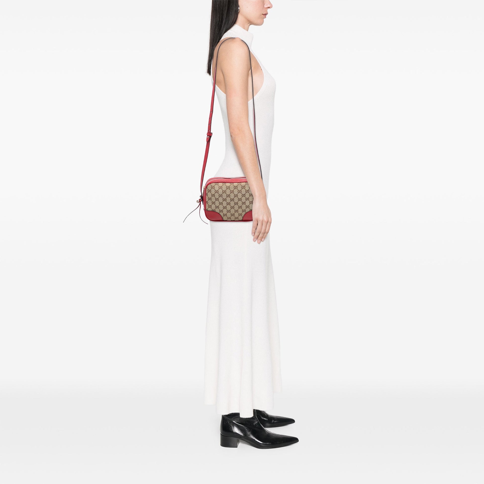 Gucci GG Canvas Bree Crossbody