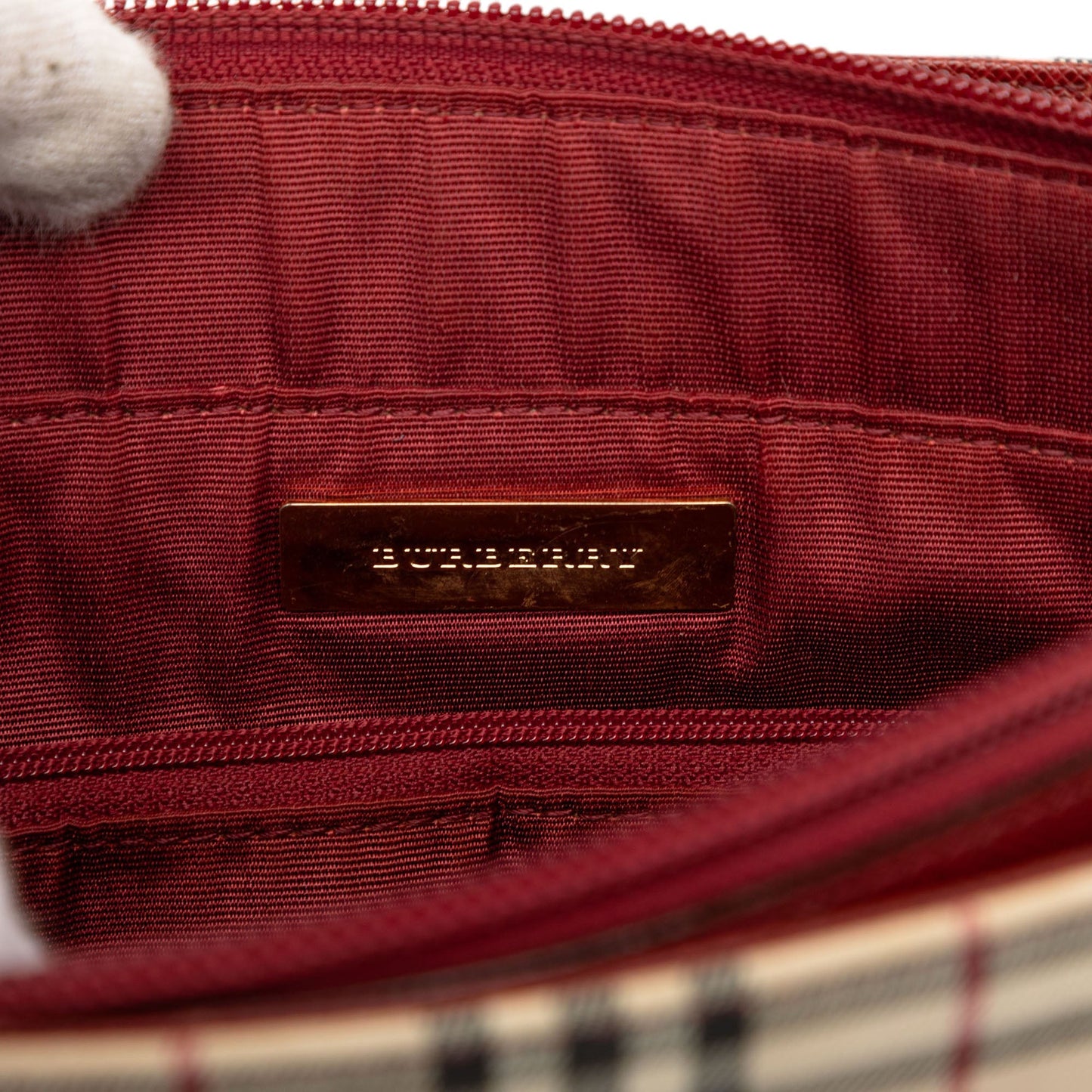 Burberry House Check Canvas Tote