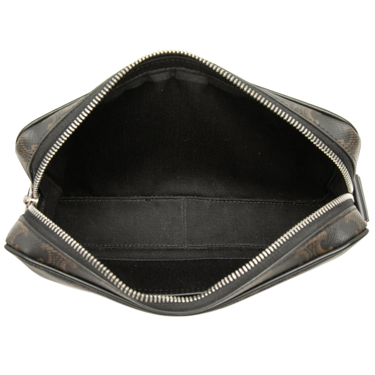 Celine Medium Triomphe Coated Canvas Messenger Bag