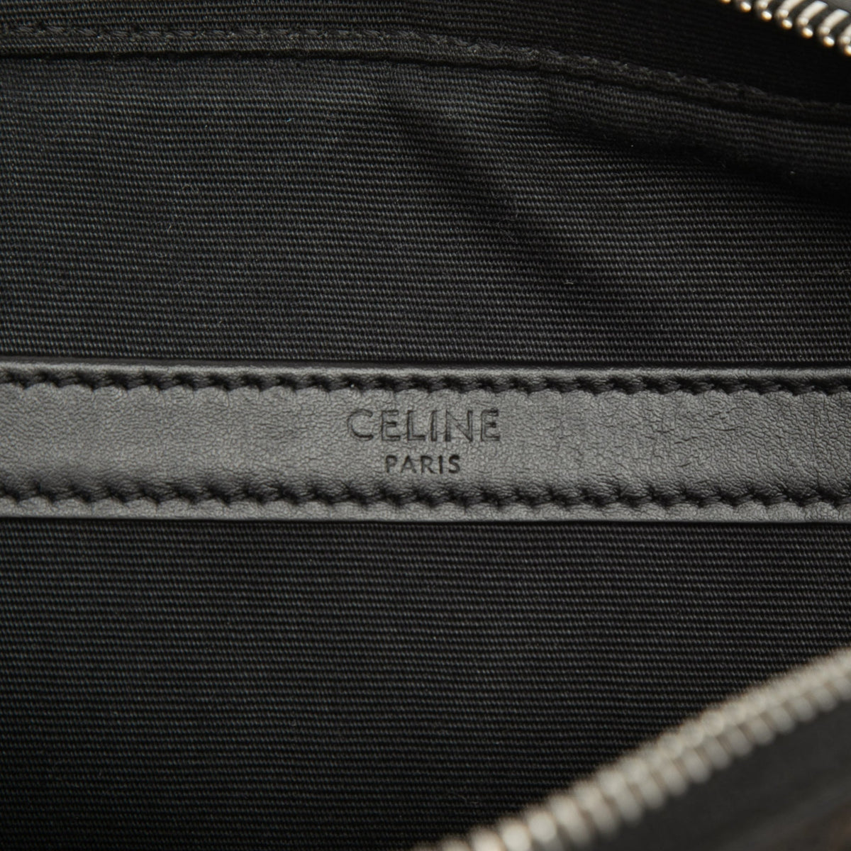 Celine Medium Triomphe Coated Canvas Messenger Bag