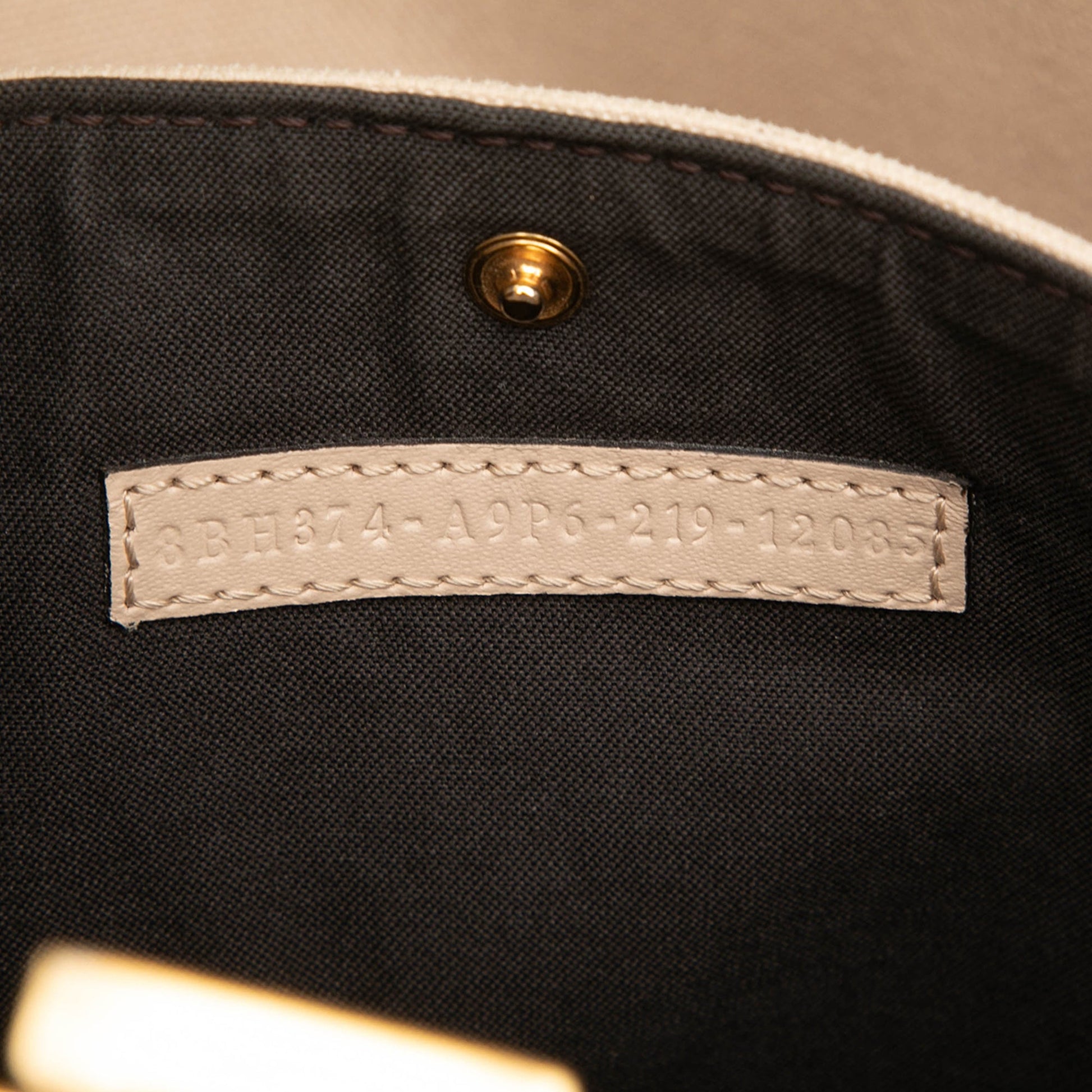 Fendi Zucca Embroidered Canvas Peekaboo X Tote