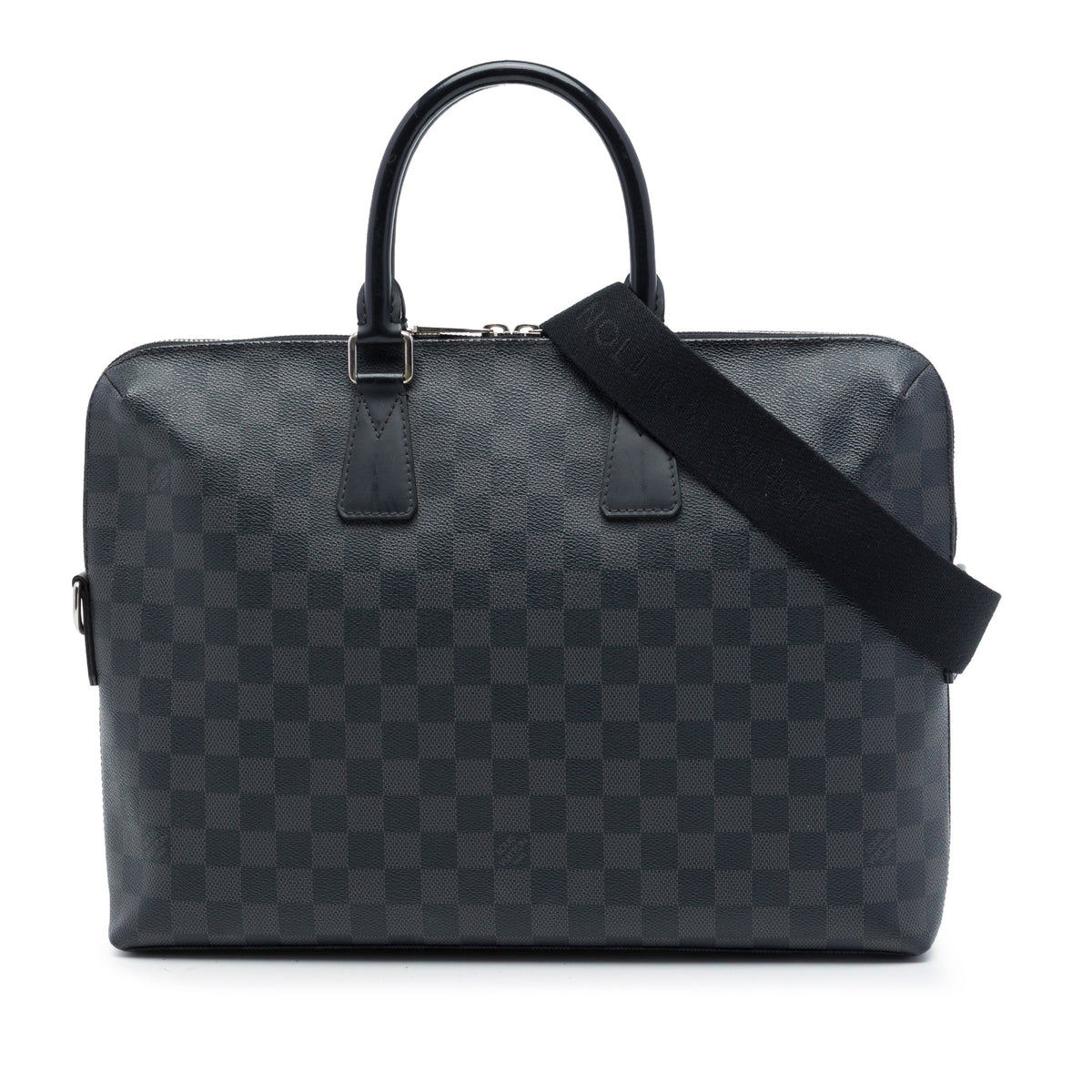 Louis Vuitton Damier Graphite Porte Documents Jour — Black
