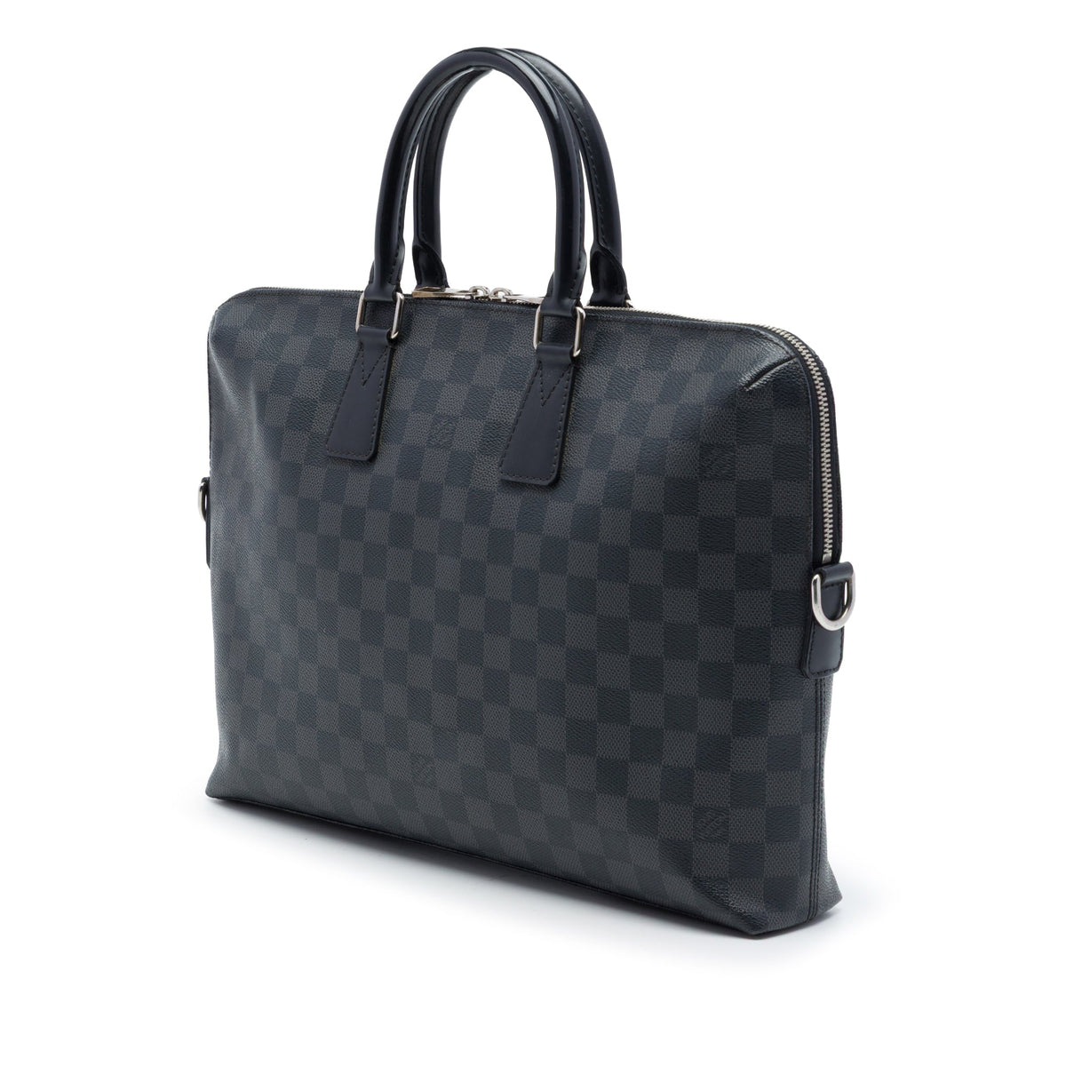 Louis Vuitton Damier Graphite Porte Documents Jour — Black