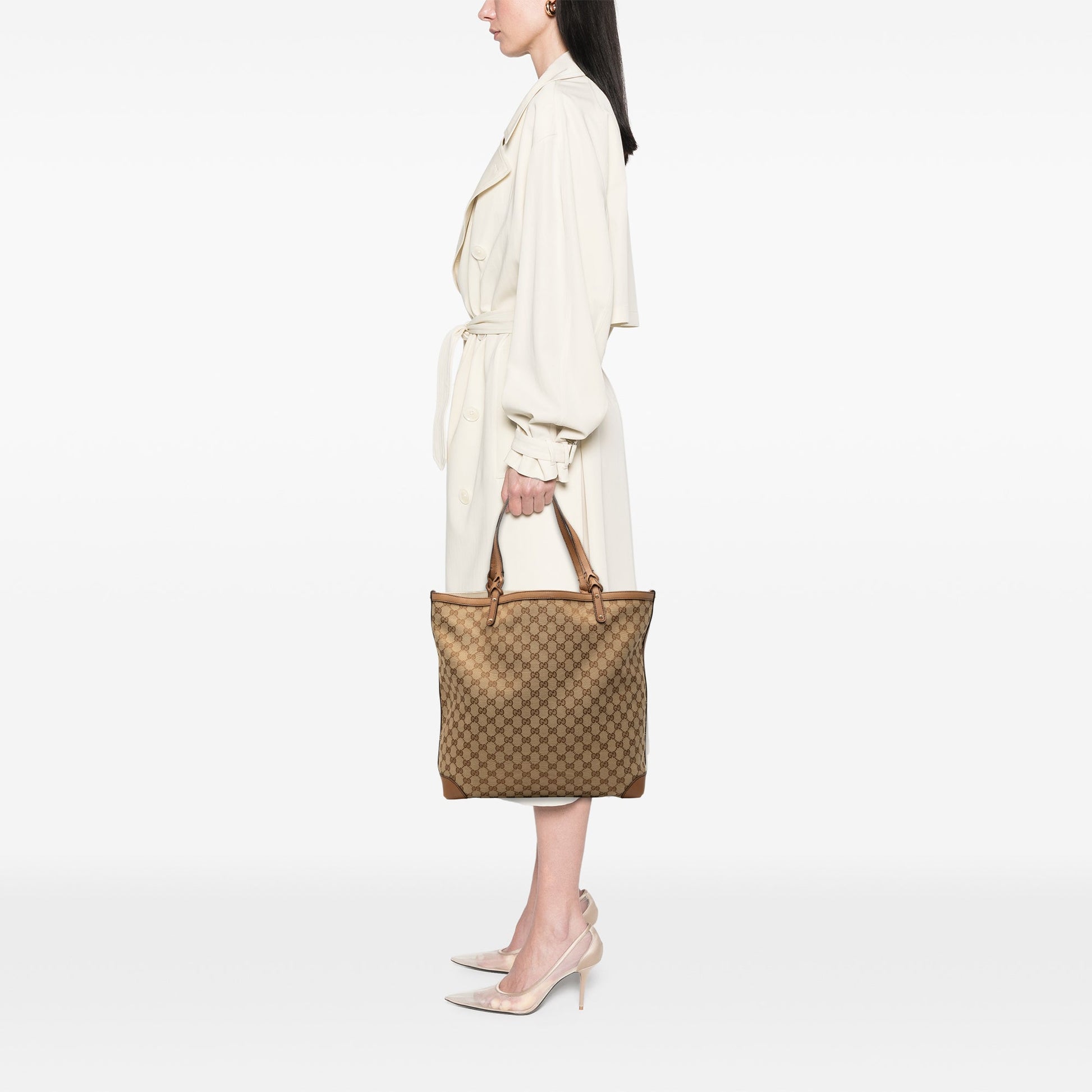 Gucci GG Canvas Craft Tote