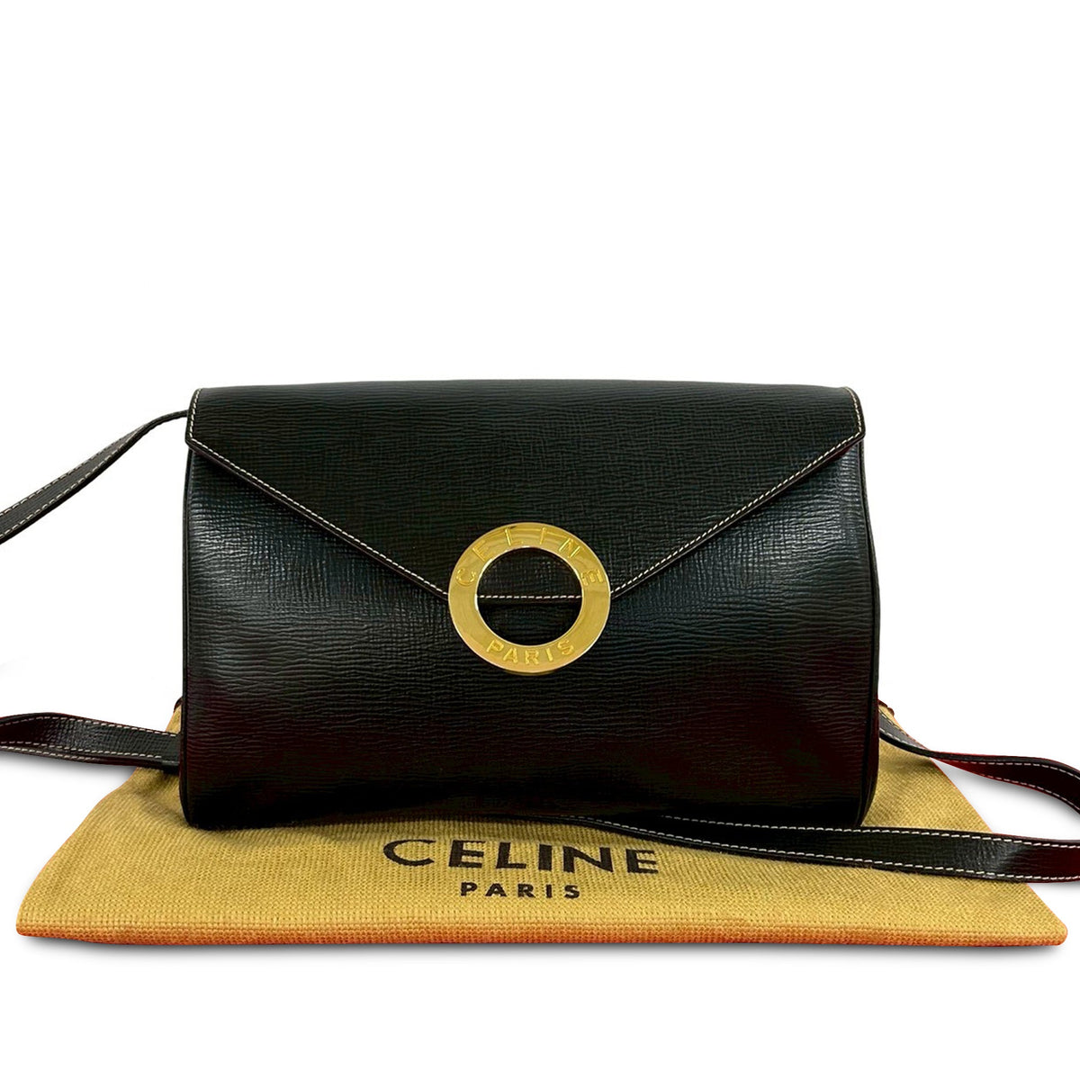 Celine Leather Crossbody
