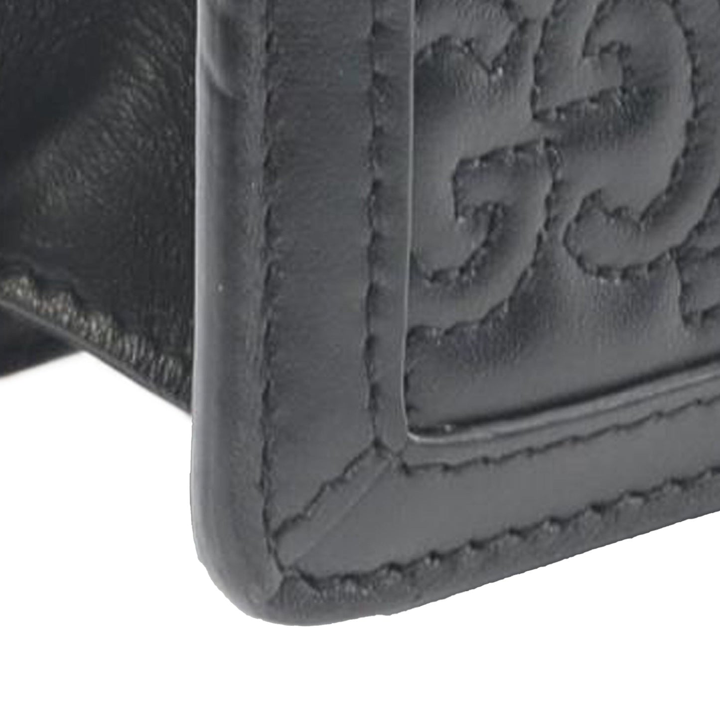 Gucci Small GG Matelasse Leather Top Handle Bag