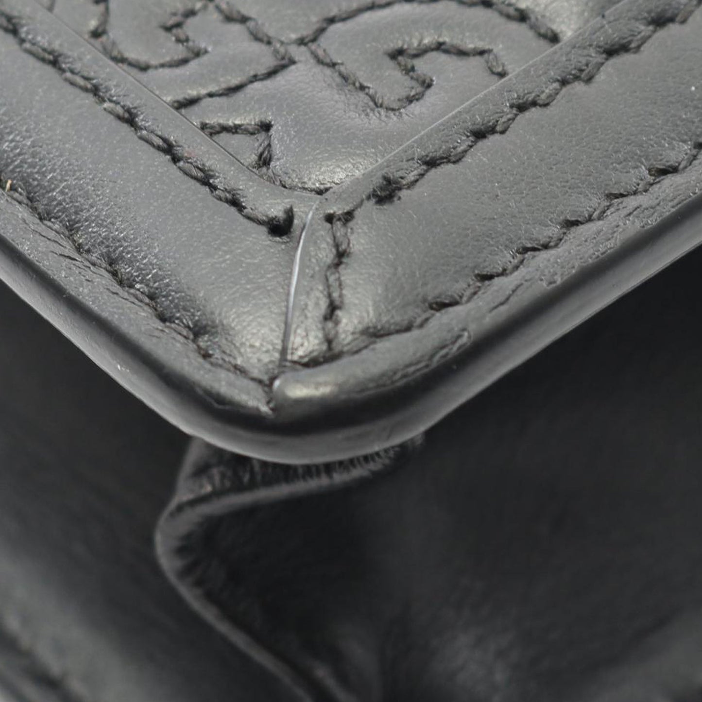Gucci Small GG Matelasse Leather Top Handle Bag