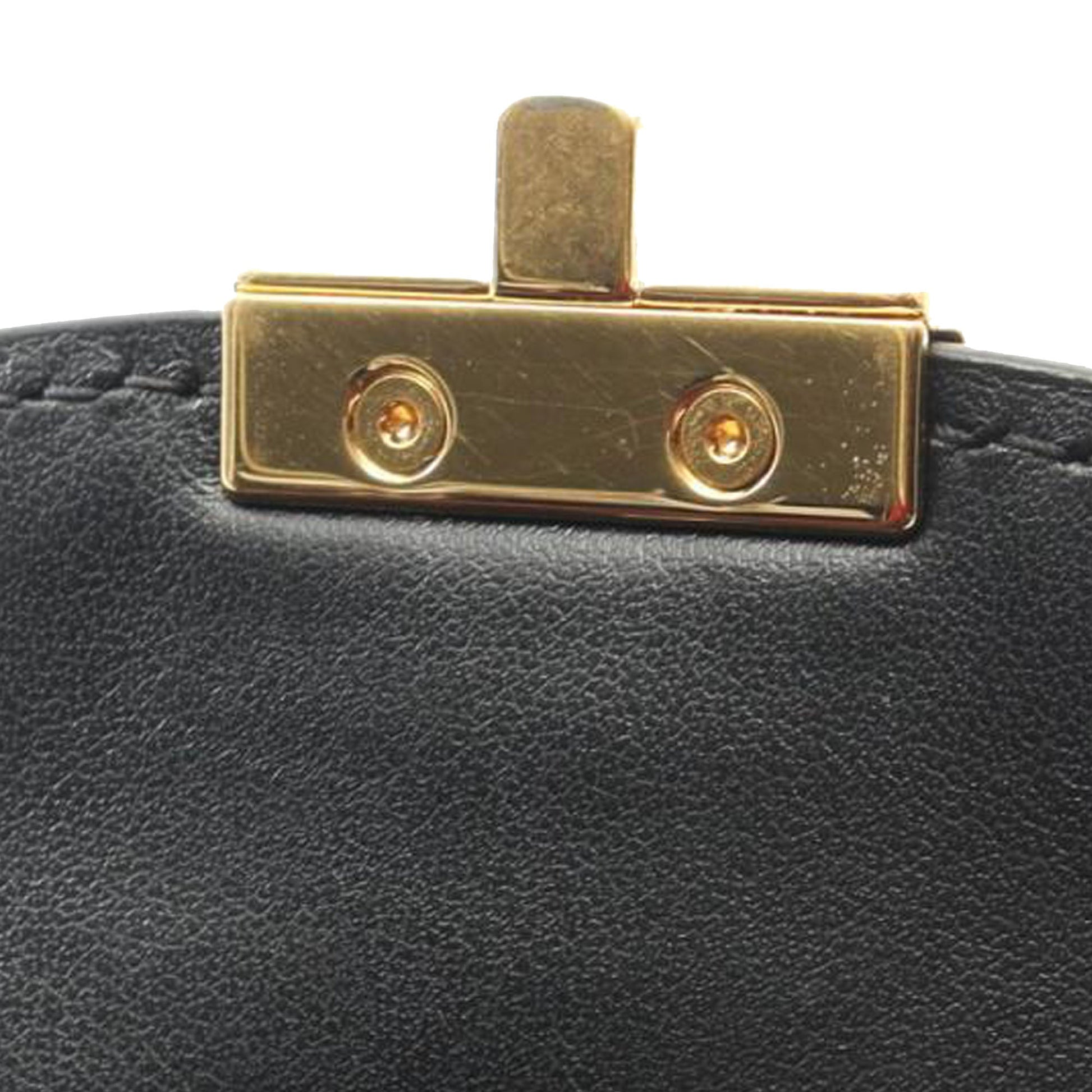 Gucci Small GG Matelasse Leather Top Handle Bag