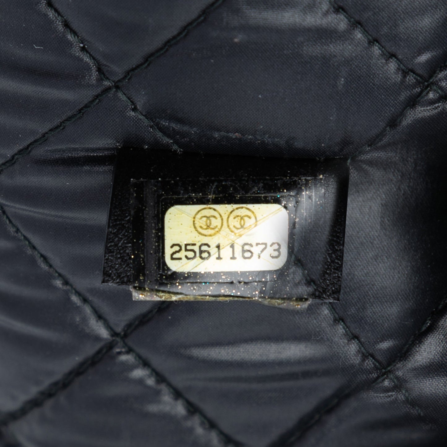 Chanel Medium Caviar Deauville Studded O Case Clutch