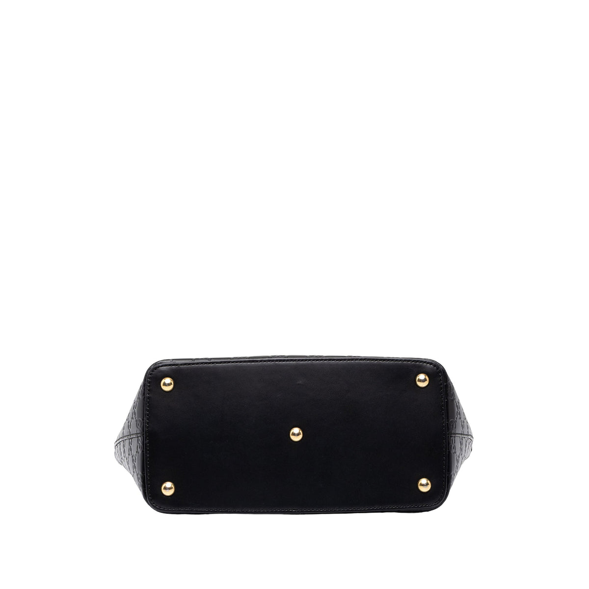 Gucci Small Guccissima Convertible Tote — Black