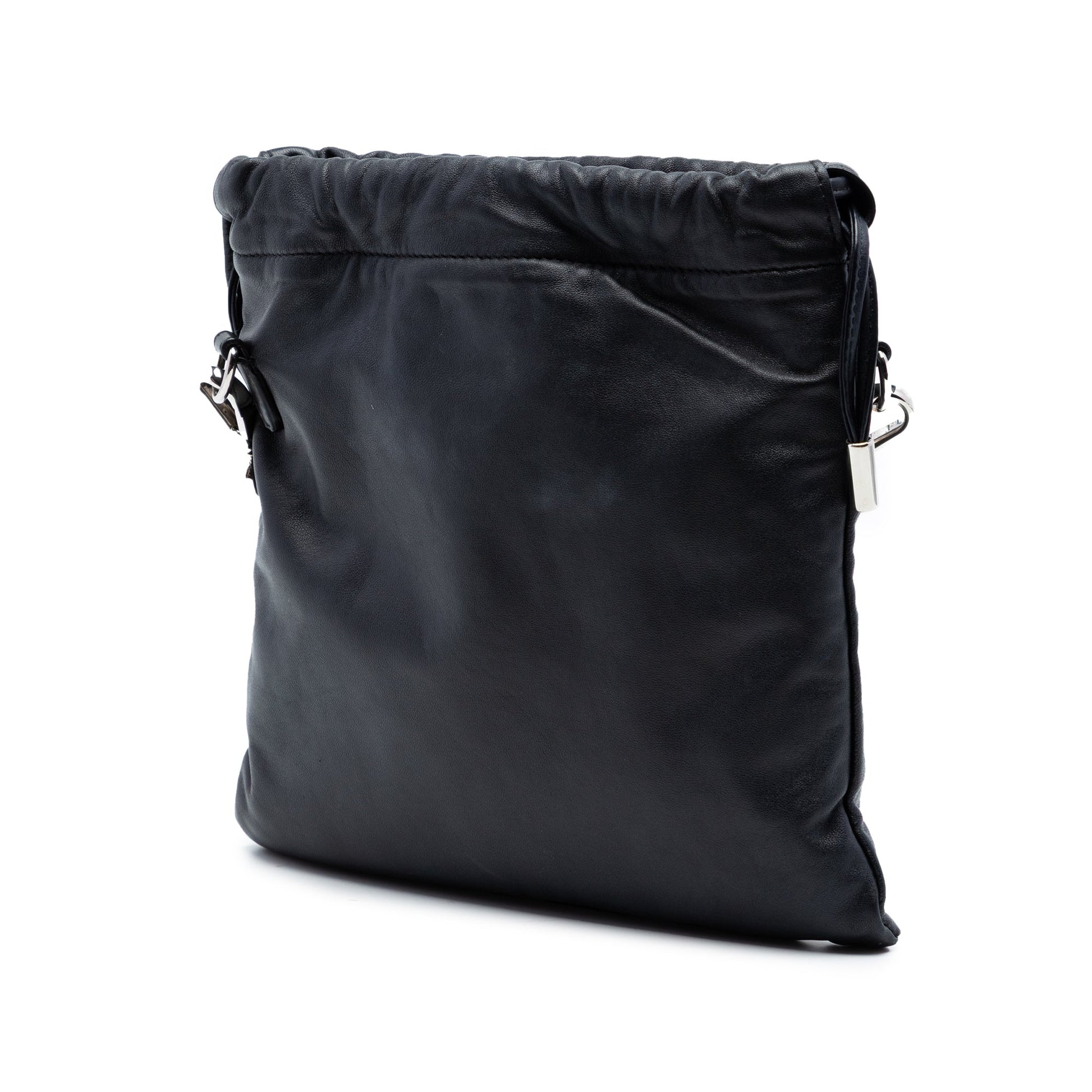 Fendi Leather Pack Pouch Bag