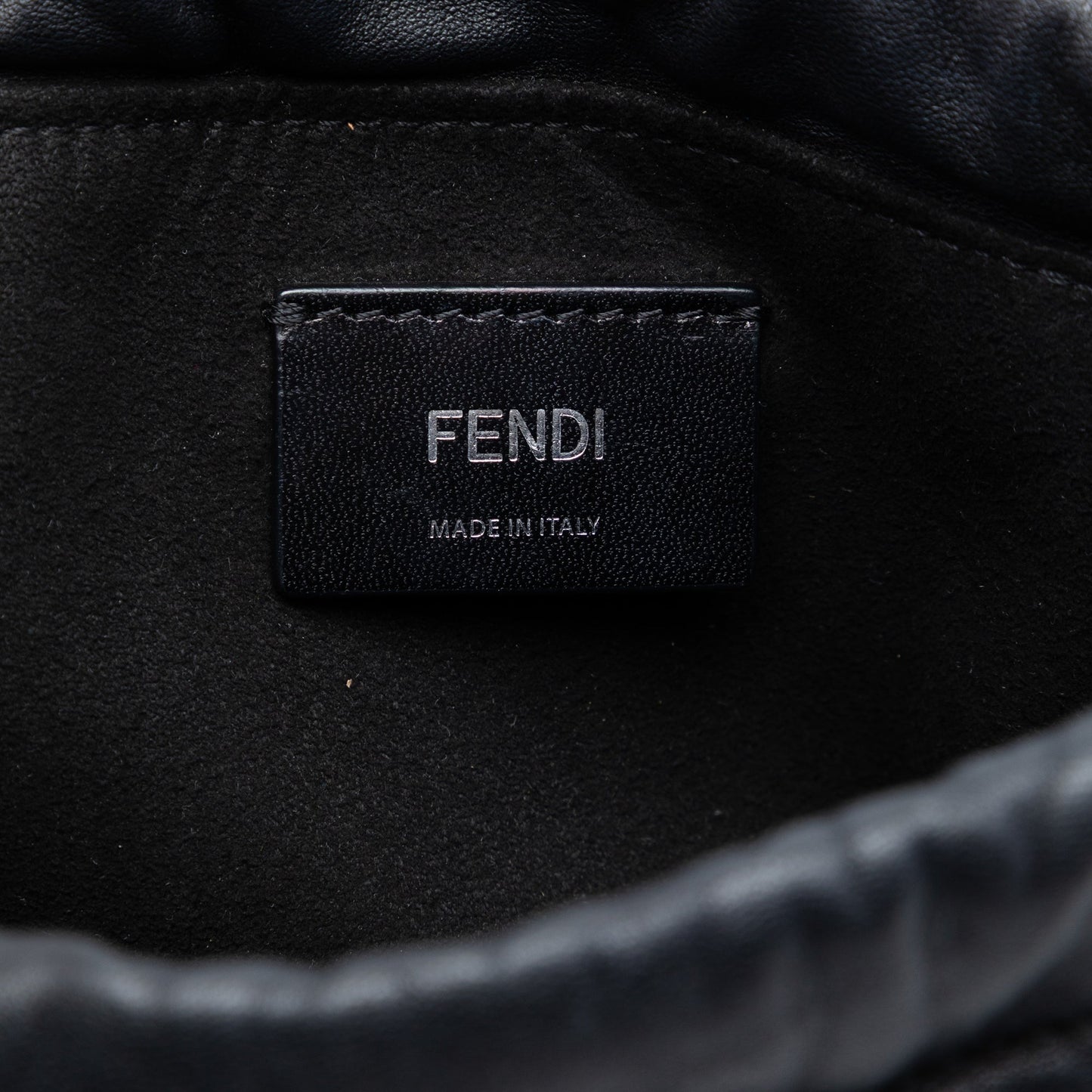 Fendi Leather Pack Pouch Bag