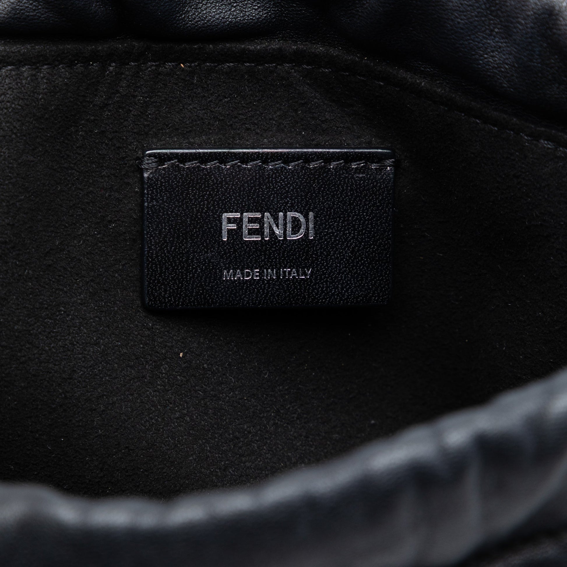 Fendi Leather Pack Pouch Bag