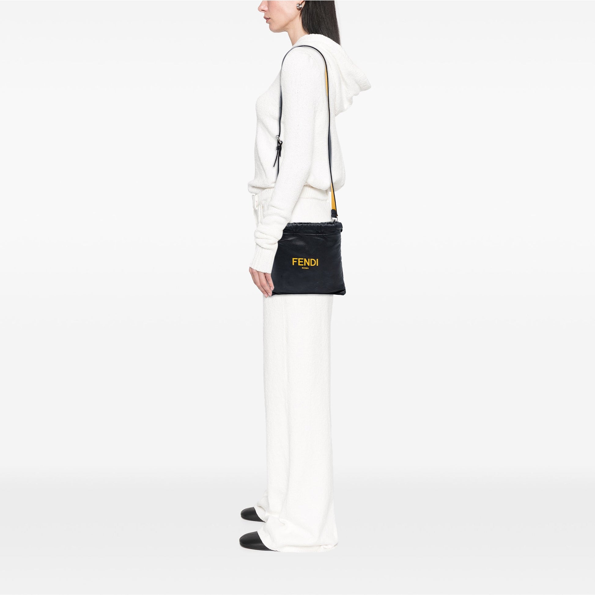 Fendi Leather Pack Pouch Bag