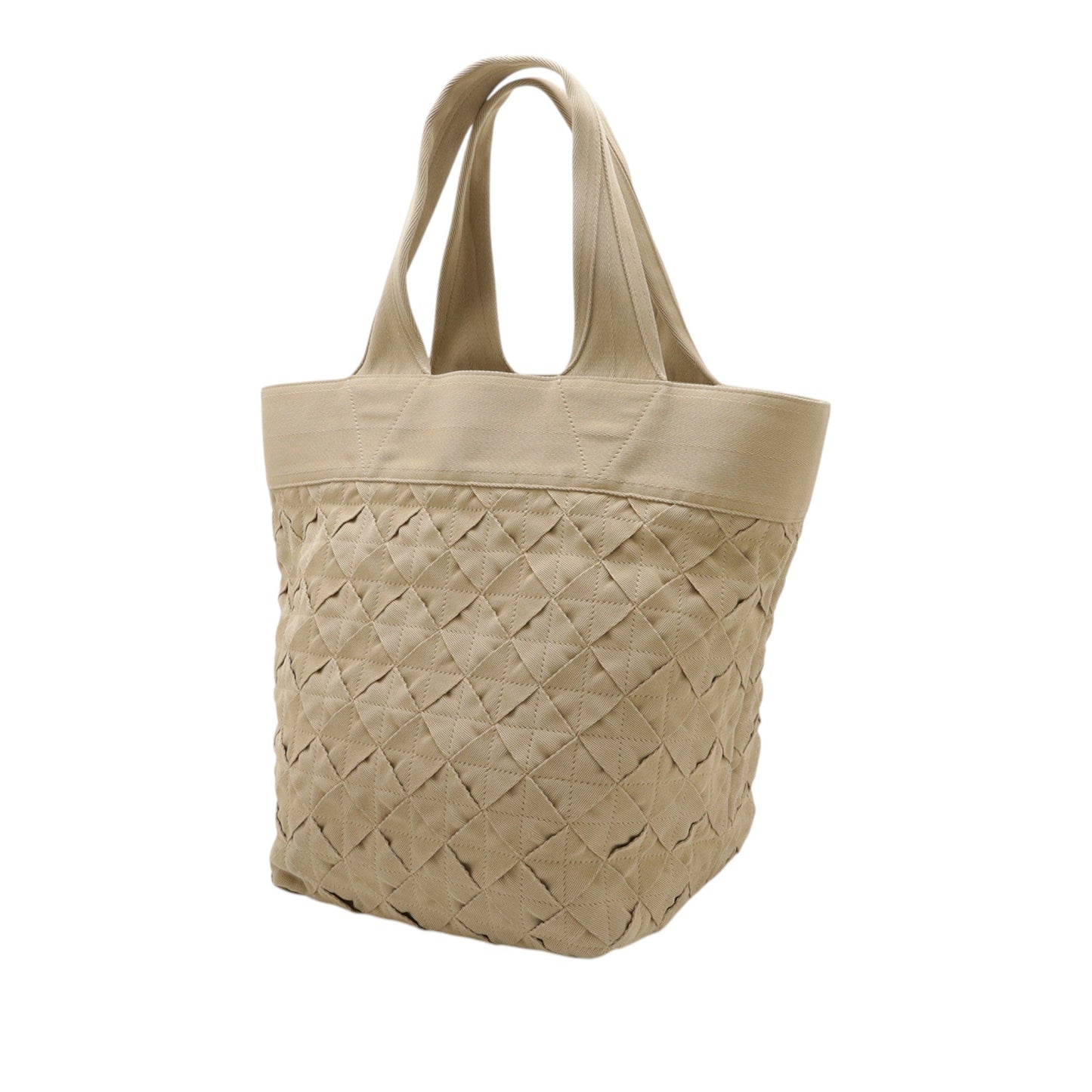 Bottega Veneta Canvas Intrecciato Webbing Open Tote