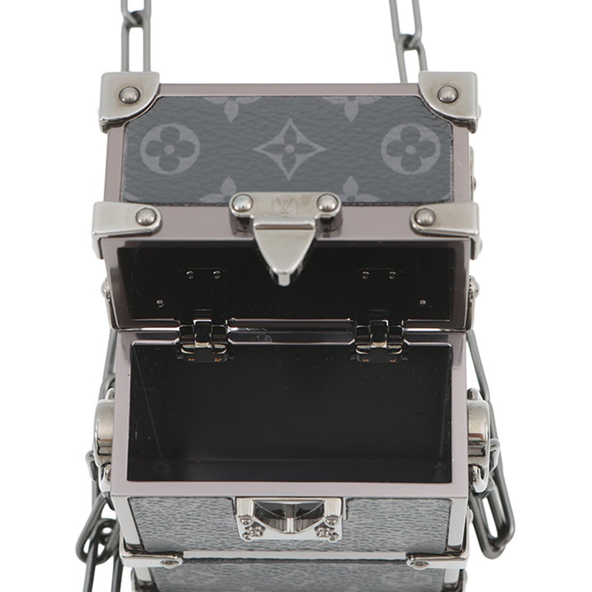 Louis Vuitton Monogram Eclipse Trunk Box Pouch