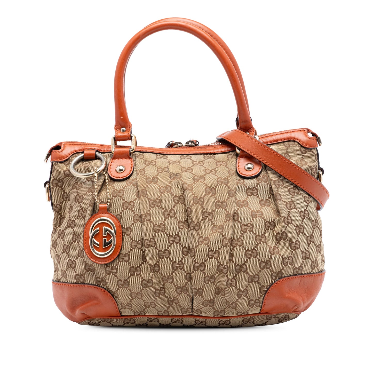 Gucci GG Canvas Sukey Satchel
