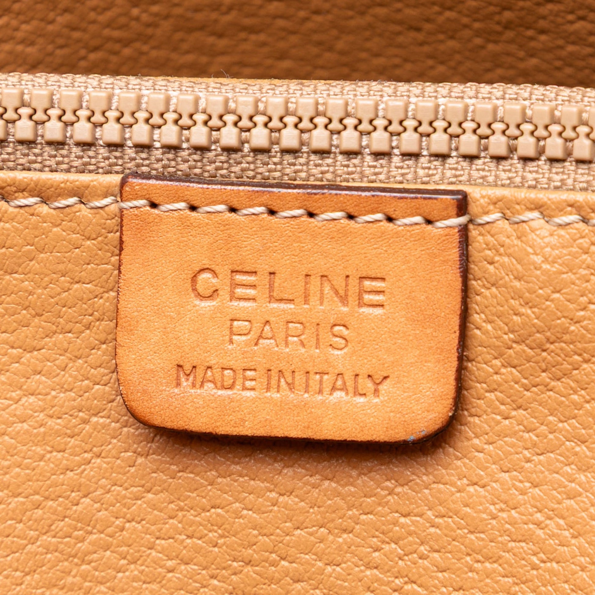 Celine Macadam Coated Canvas Tote