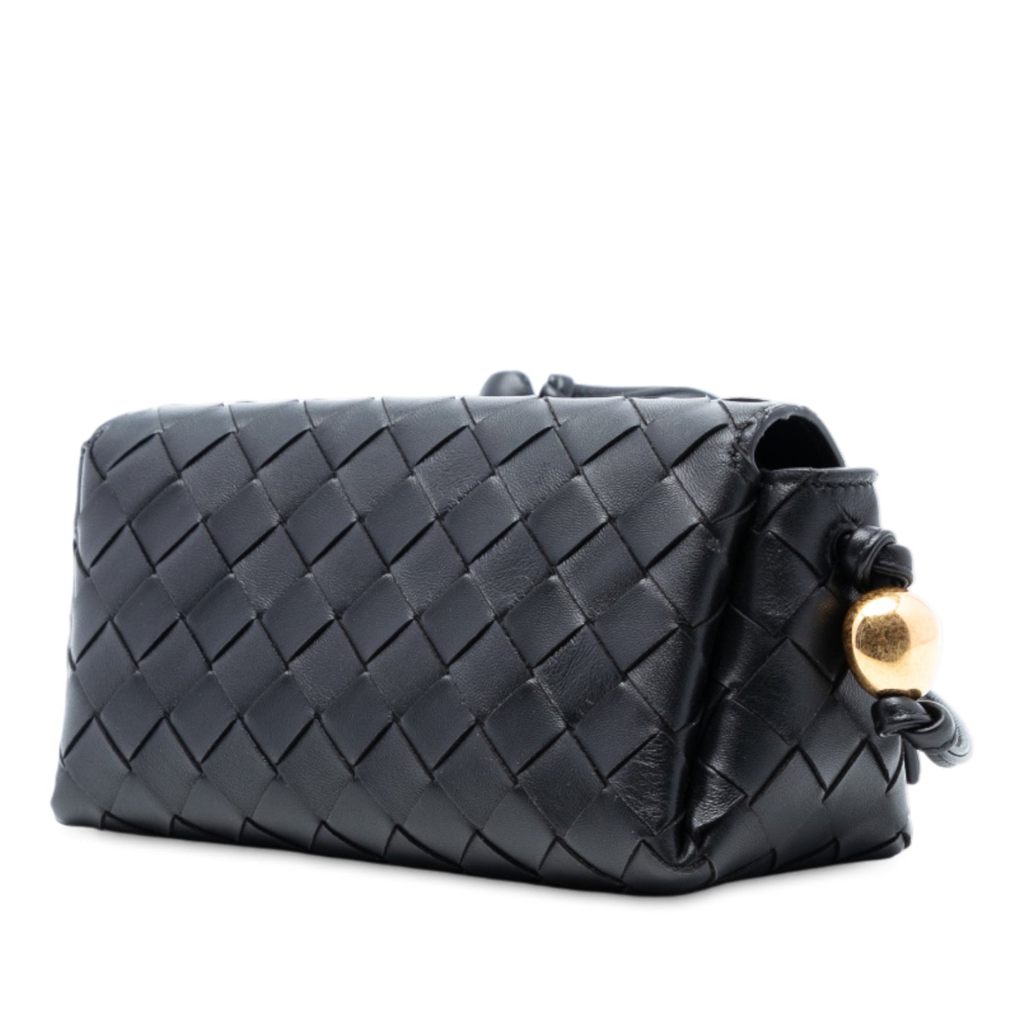 Bottega Veneta Nappa Intrecciato Pouch On Strap Crossbody